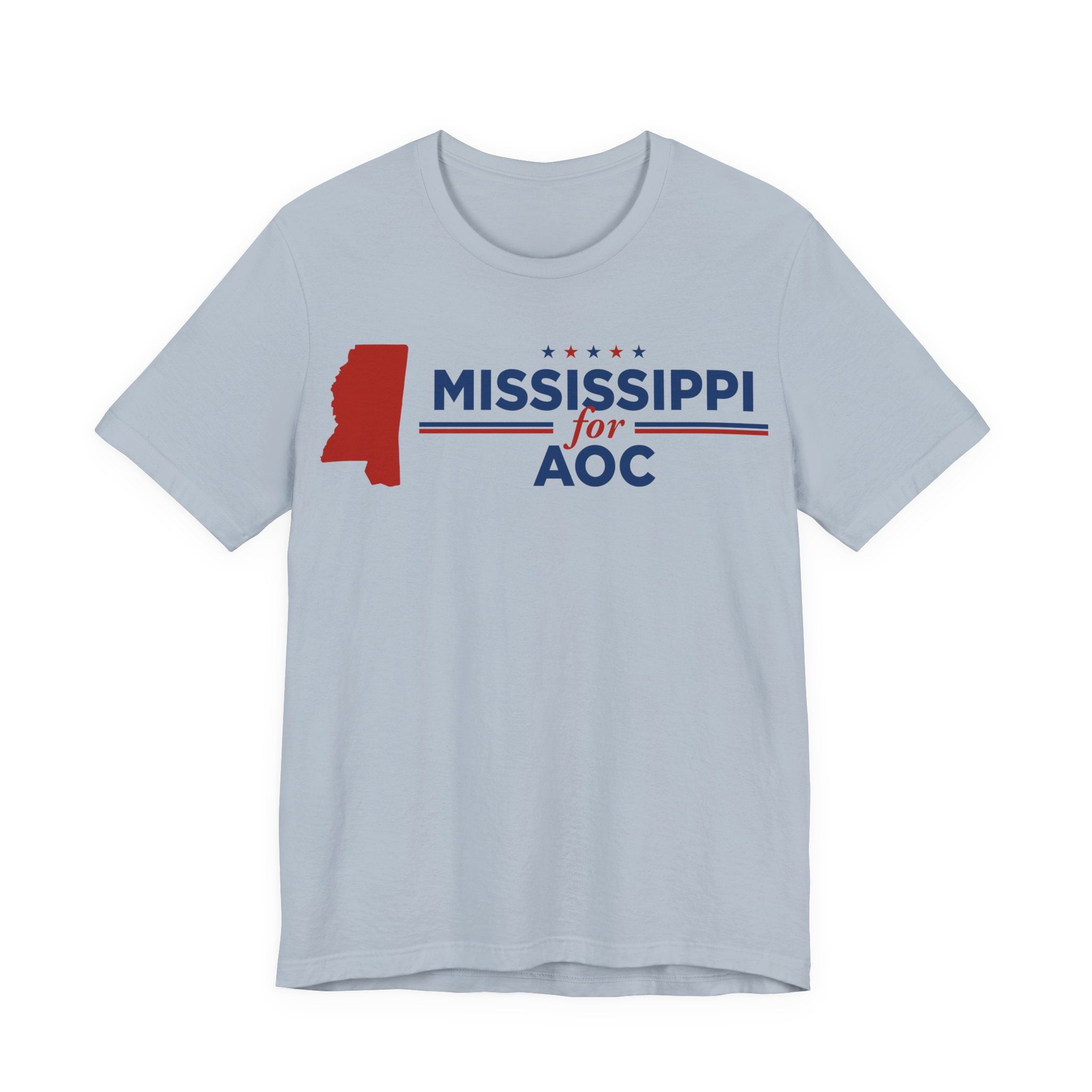 Mississippi for AOC for President Campaign T-Shirt 2028