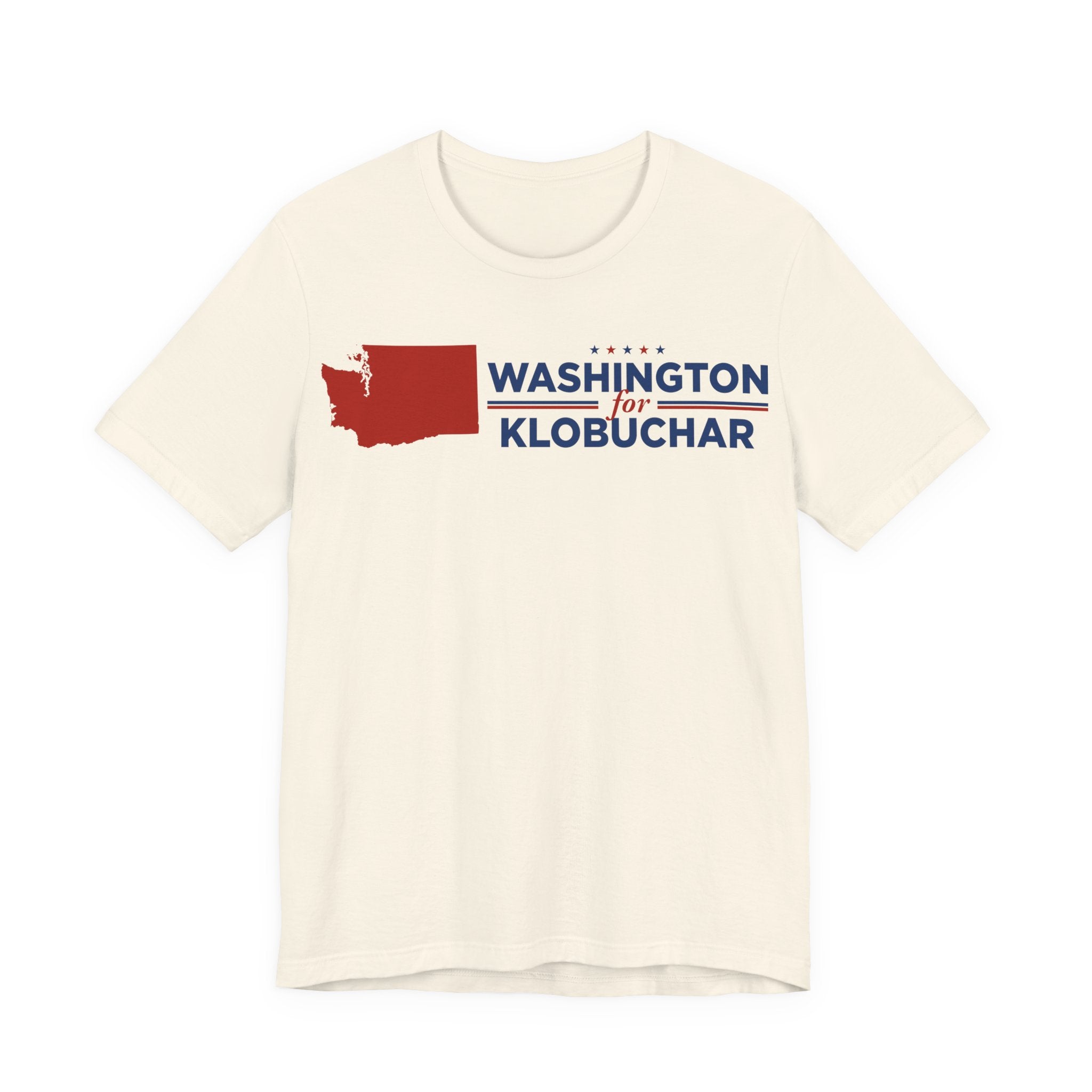 Washington for Amy Klobuchar for President Campaign T-Shirt 2028