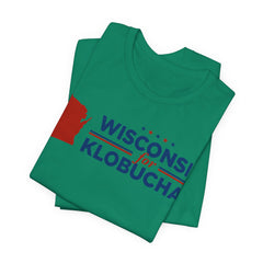 Wisconsin for Amy Klobuchar for President Campaign T-Shirt 2028