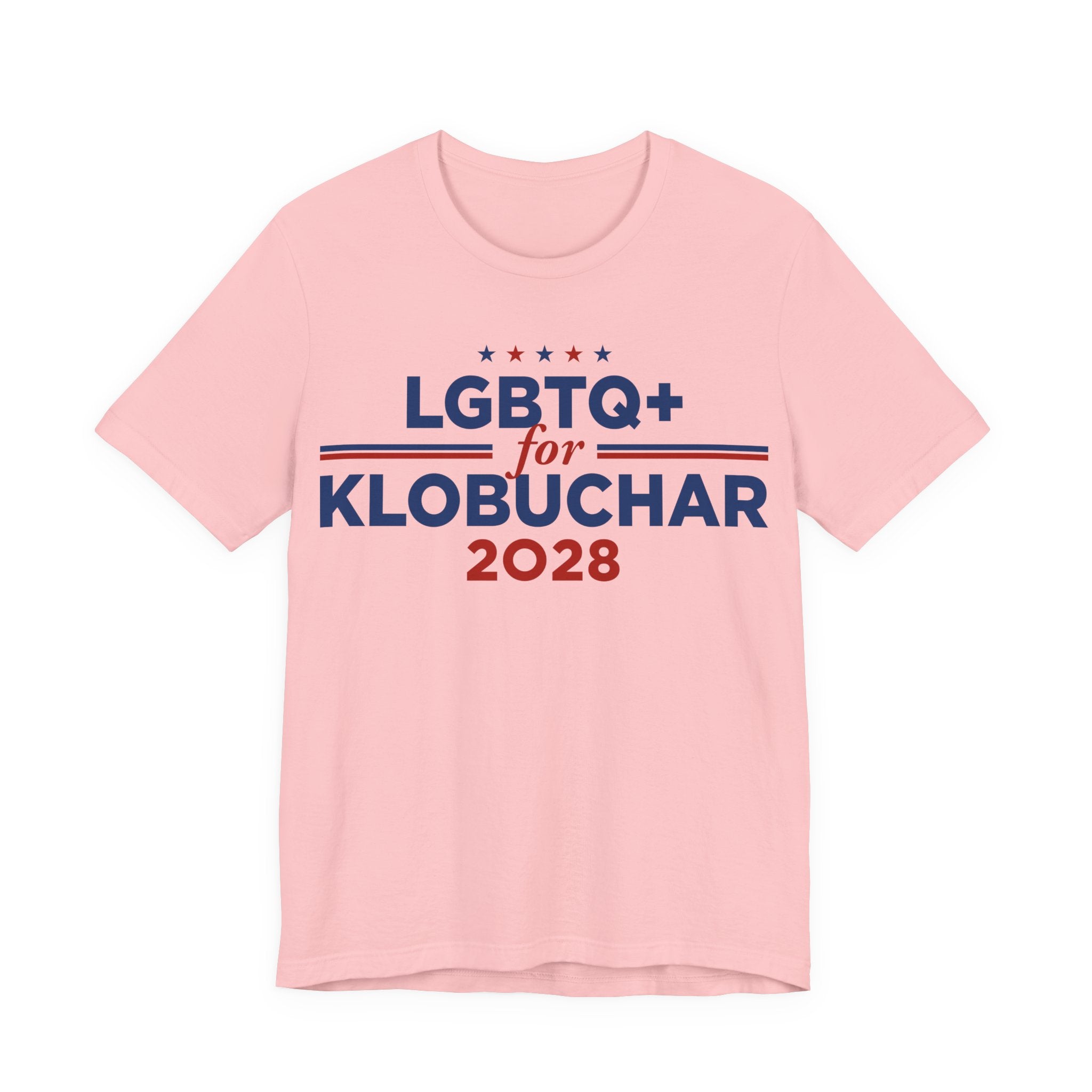 LGBTQ+ for Amy Klobuchar for President Campaign T-Shirt 2028