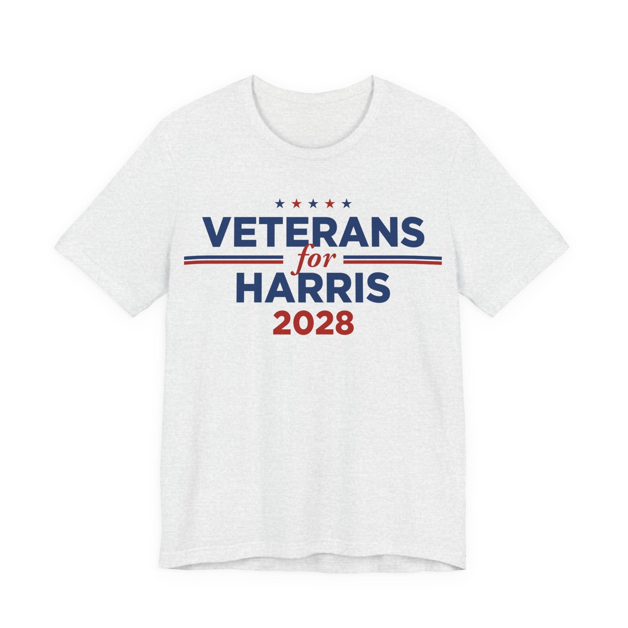 Veterans for Kamala Harris for President Campaign T-Shirt 2028