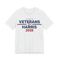 Veterans for Kamala Harris for President Campaign T-Shirt 2028