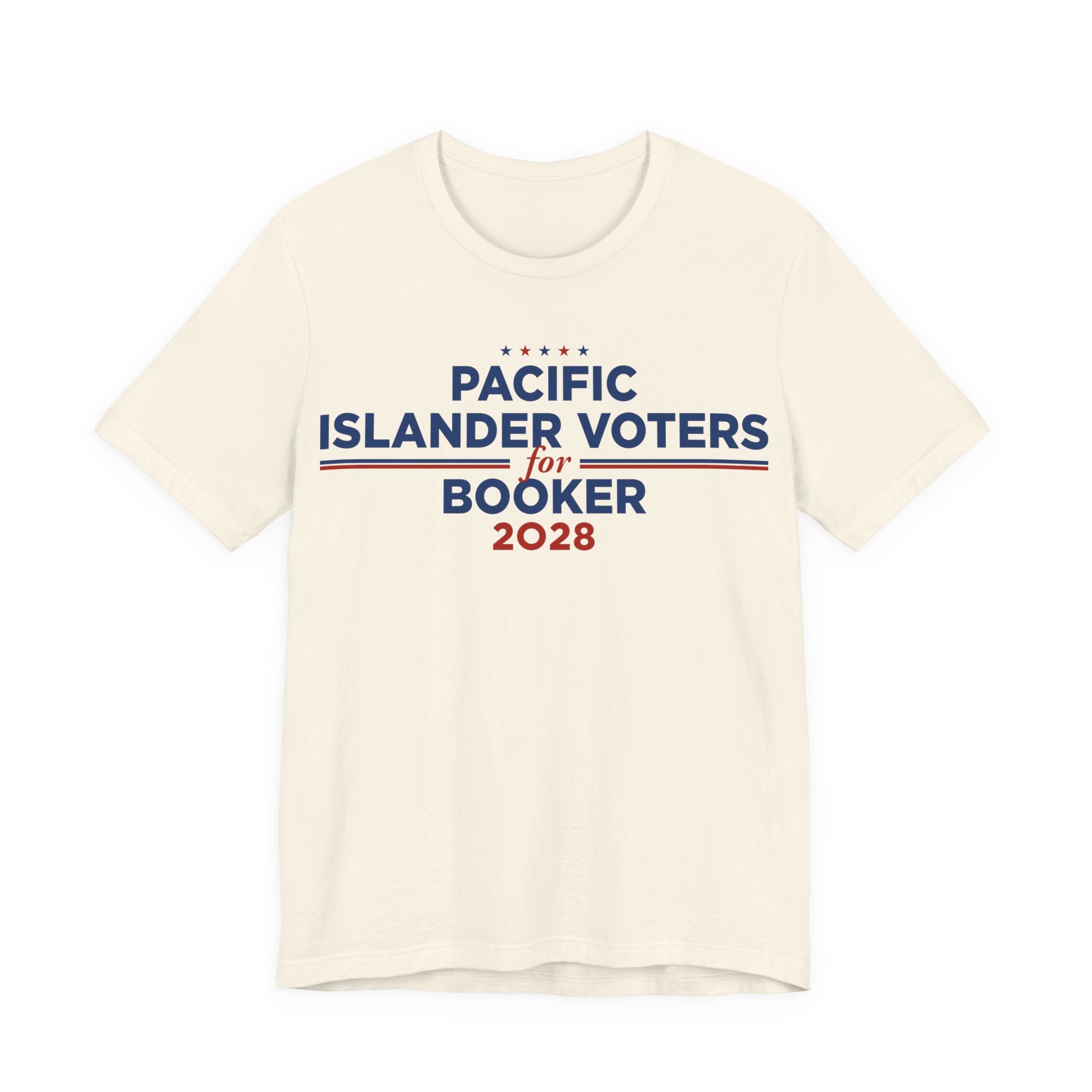 Pacific Islander Voters for Cory Booker for President Campaign T-Shirt 2028