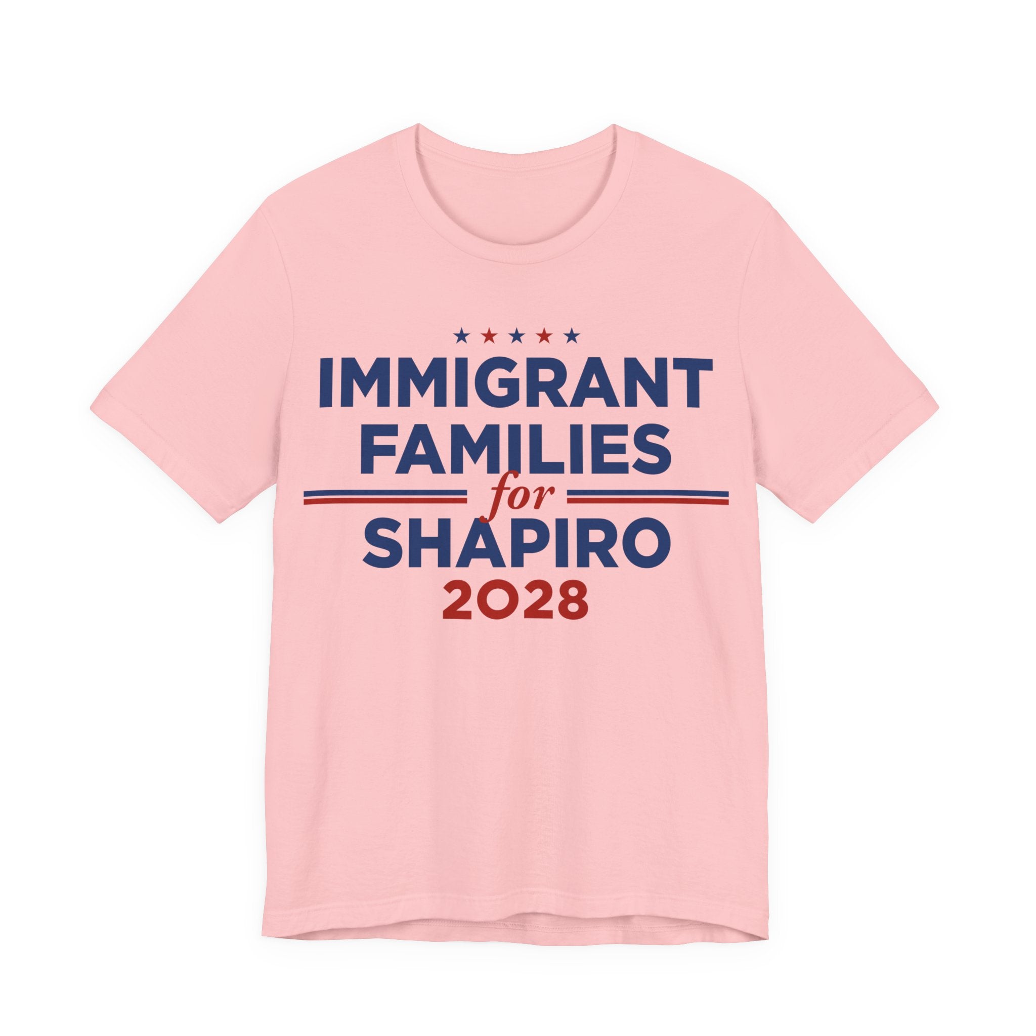 Immigrant Families for Josh Shapiro for President Campaign T-Shirt 2028