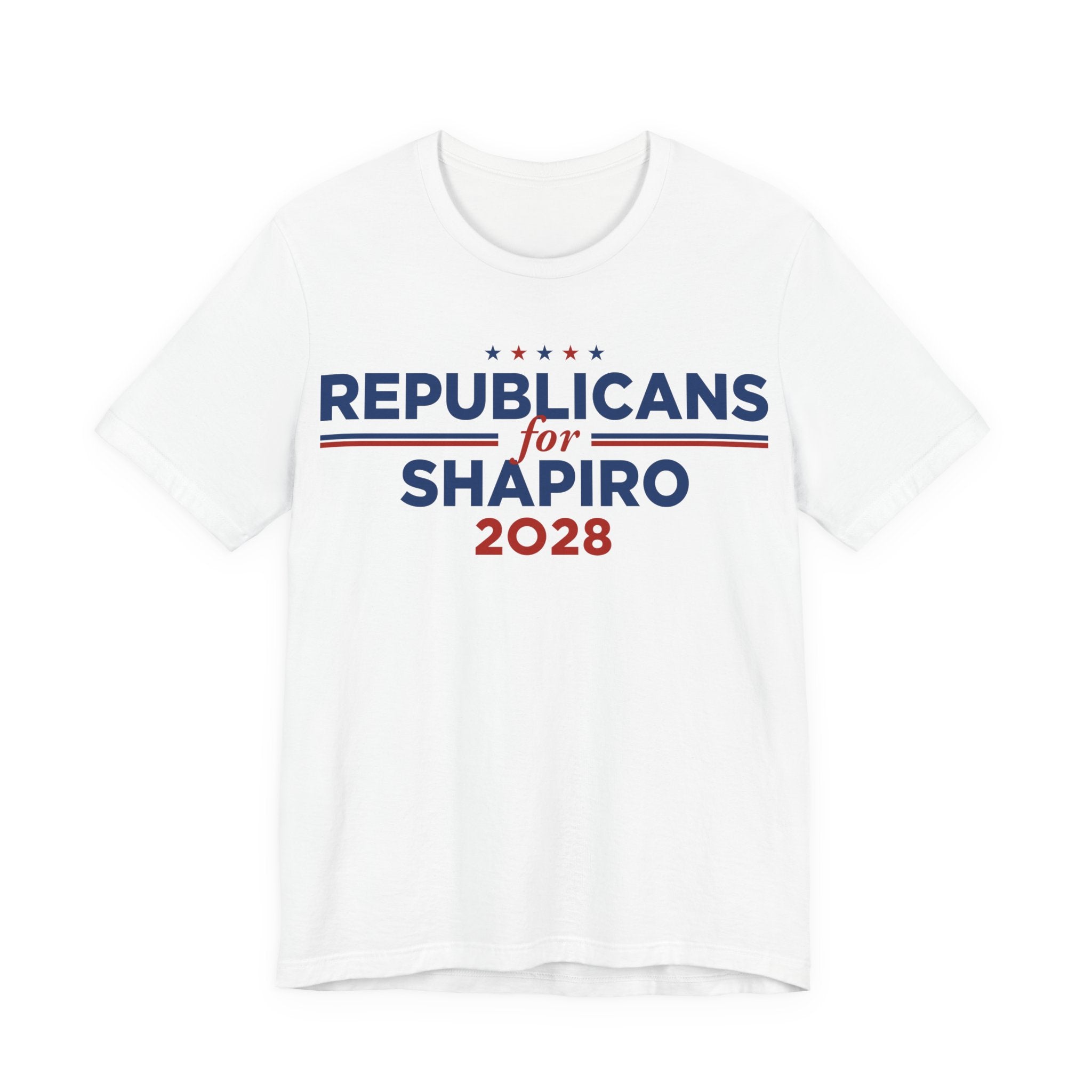 Republicans for Josh Shapiro for President Campaign T-Shirt 2028