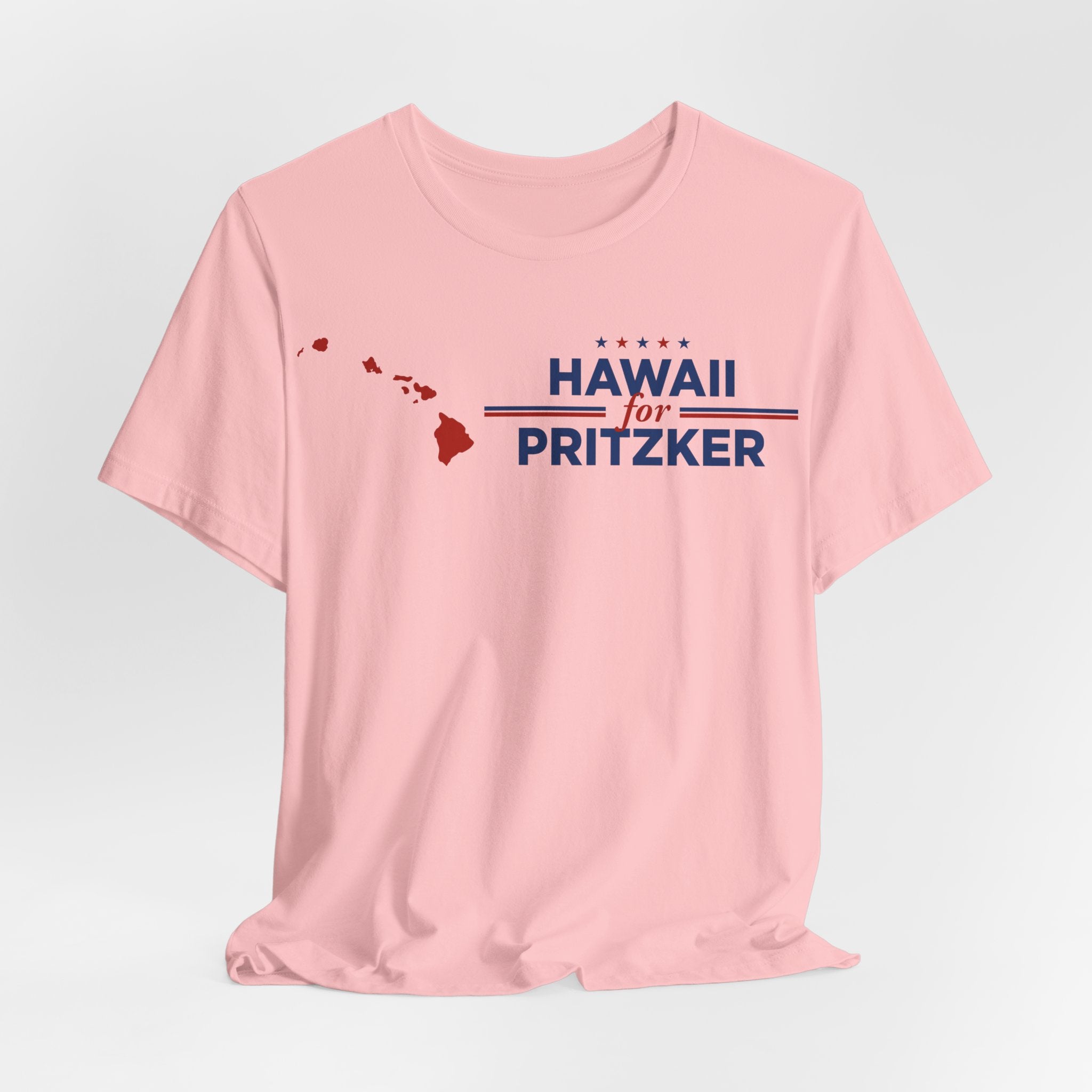 Hawaii for J.B. Pritzker for President Campaign T-Shirt 2028