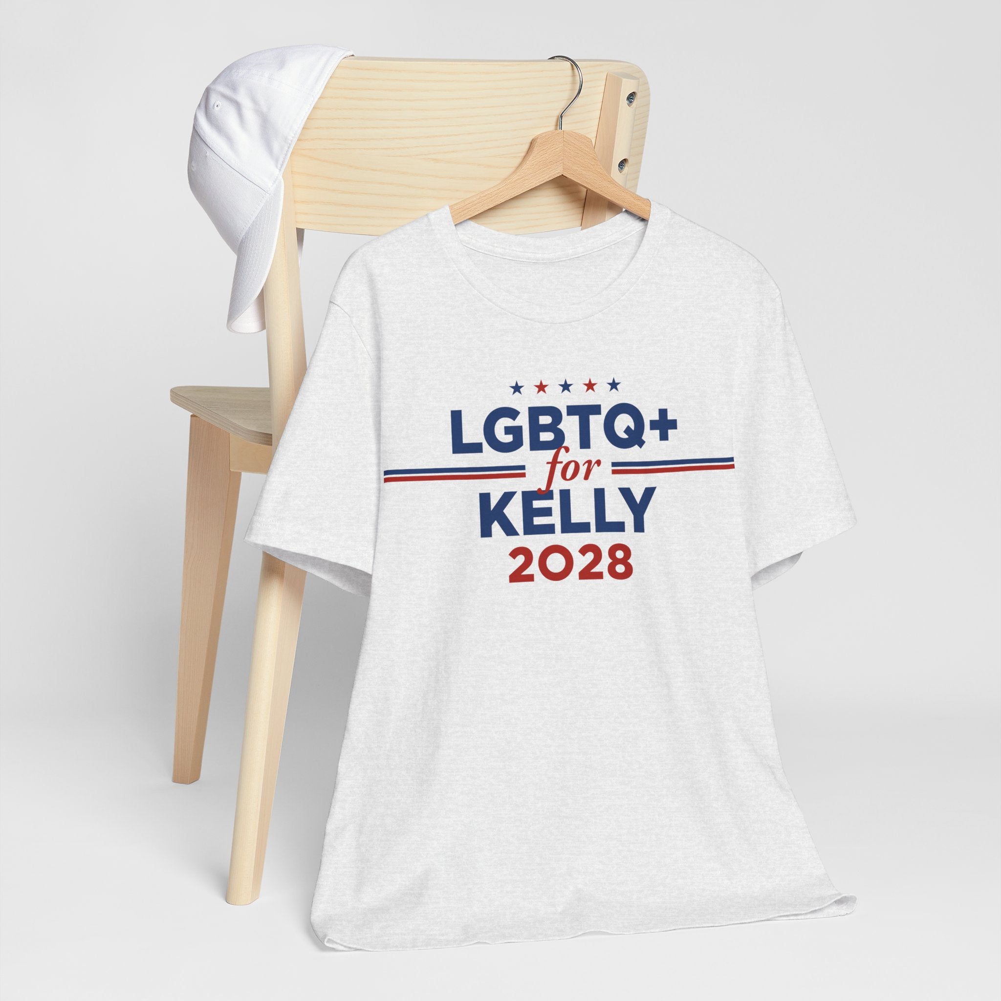 LGBTQ+ for Mark Kelly for President Campaign T-Shirt 2028