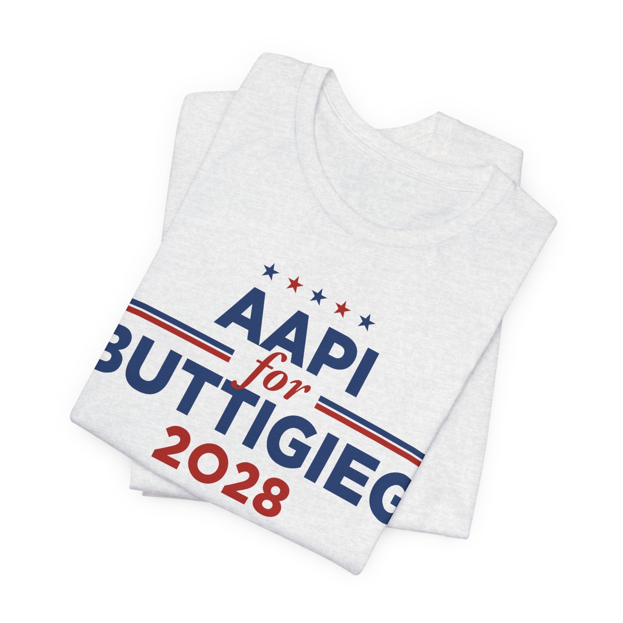 AAPI Asian American and Pacific Islander for Pete Buttigieg Campaign T-Shirt for President 2028