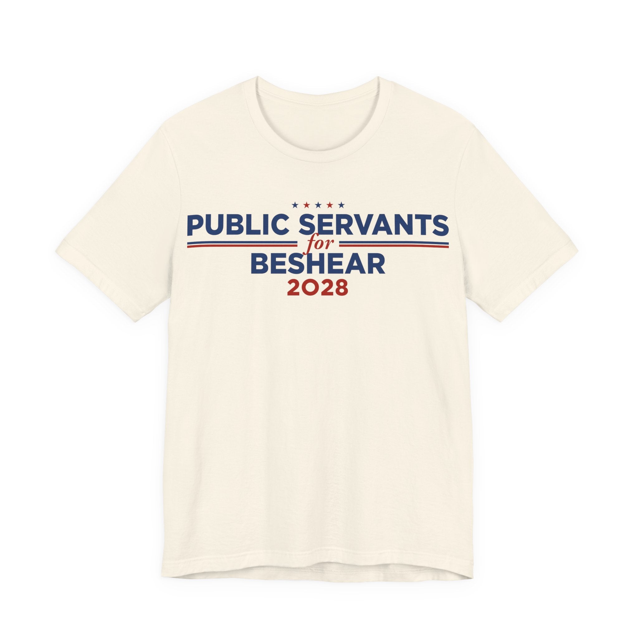Public Servants for Andy Beshear for President Campaign T-Shirt 2028