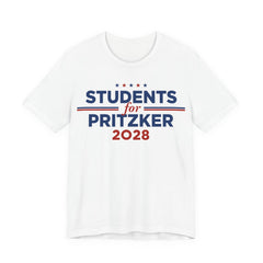 Students for J.B. Pritzker for President Campaign T-Shirt 2028