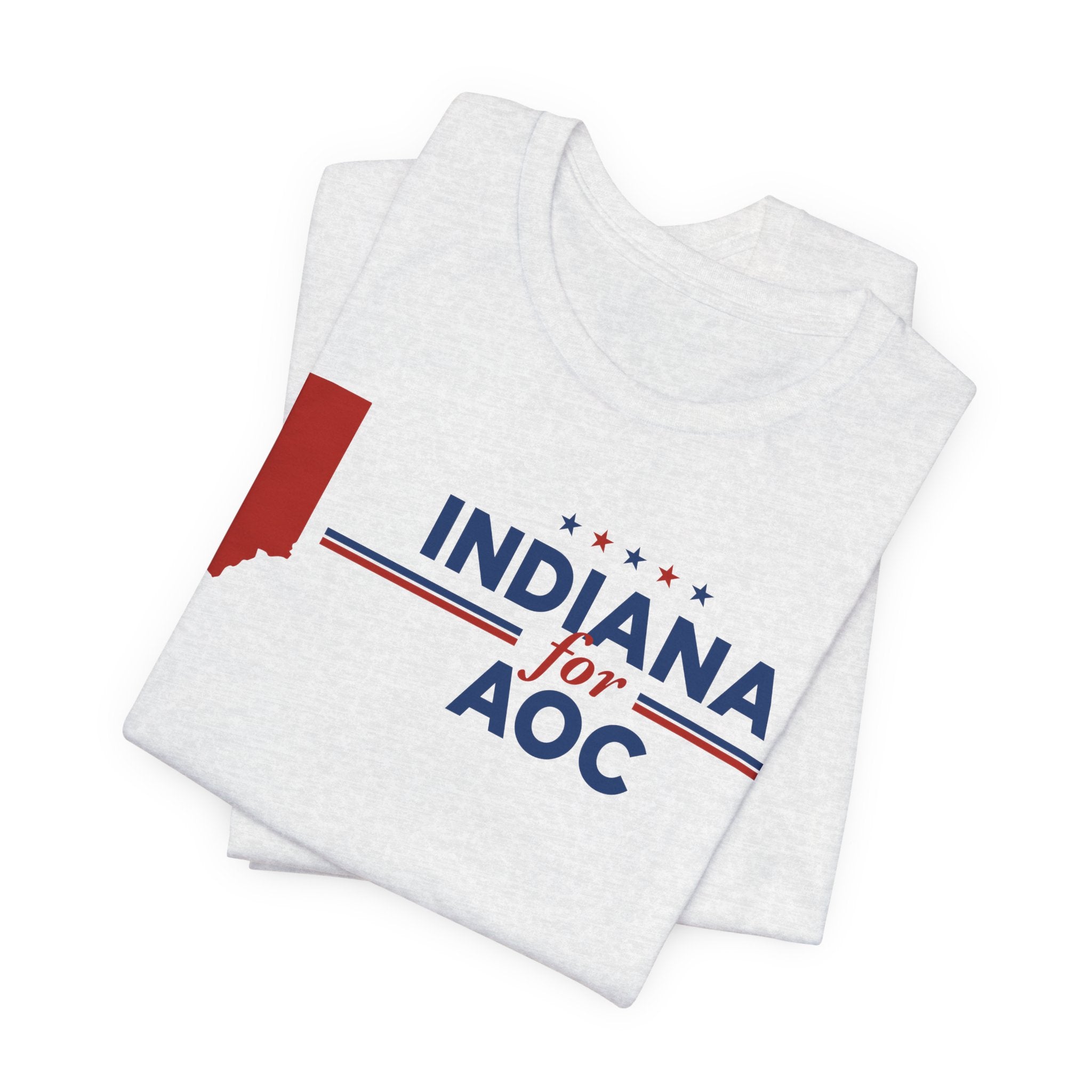 Indiana for AOC for President Campaign T-Shirt 2028