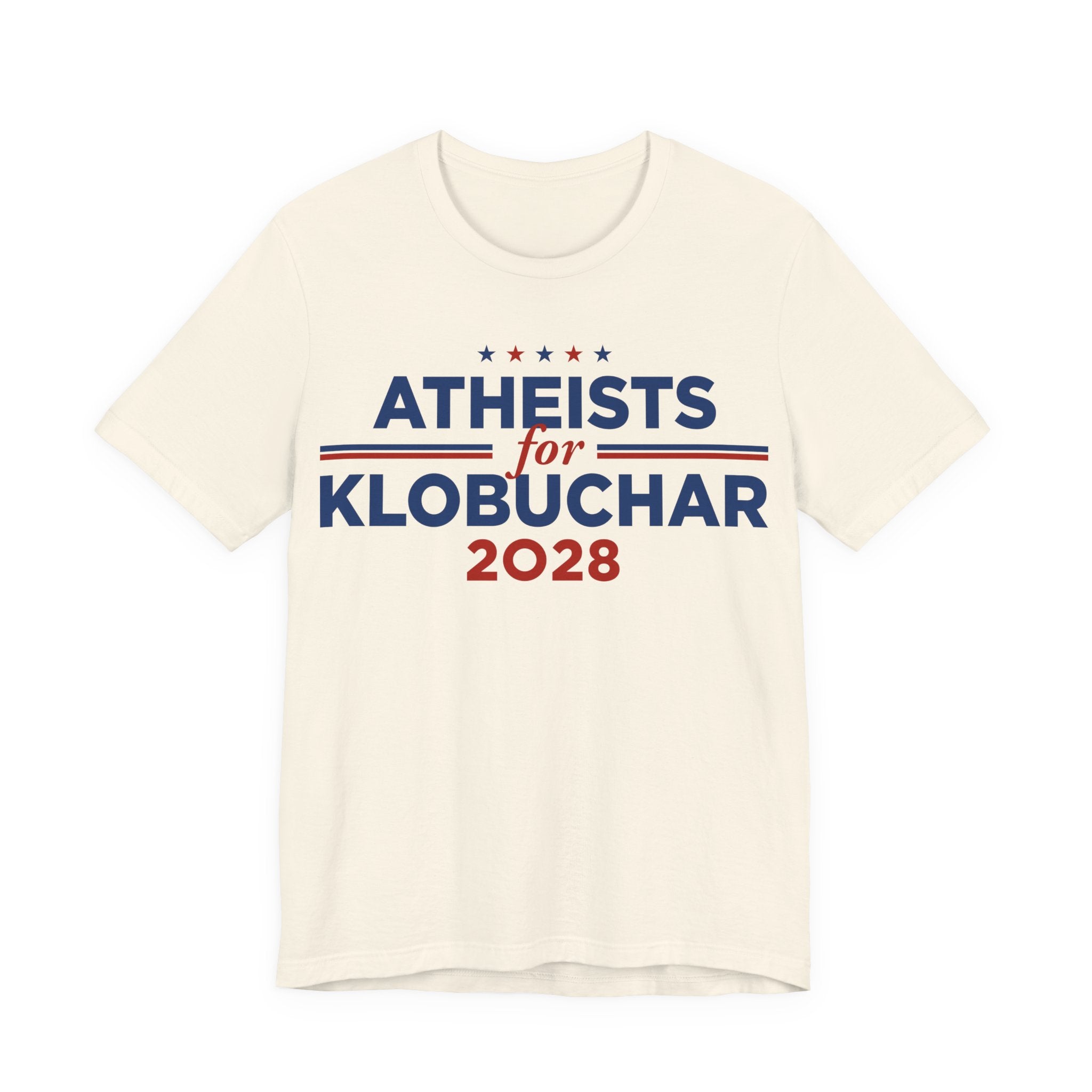 Atheists for Amy Klobuchar for President Campaign T-Shirt 2028