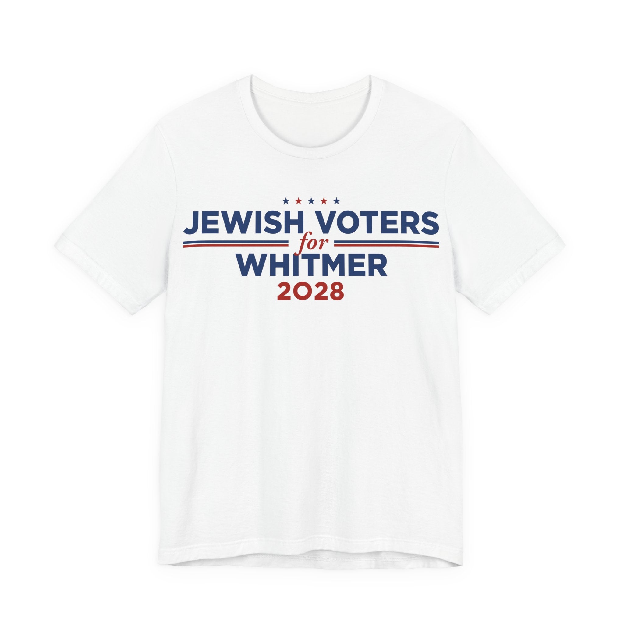 Jewish Voters for Gretchen Whitmer for President Campaign T-Shirt 2028