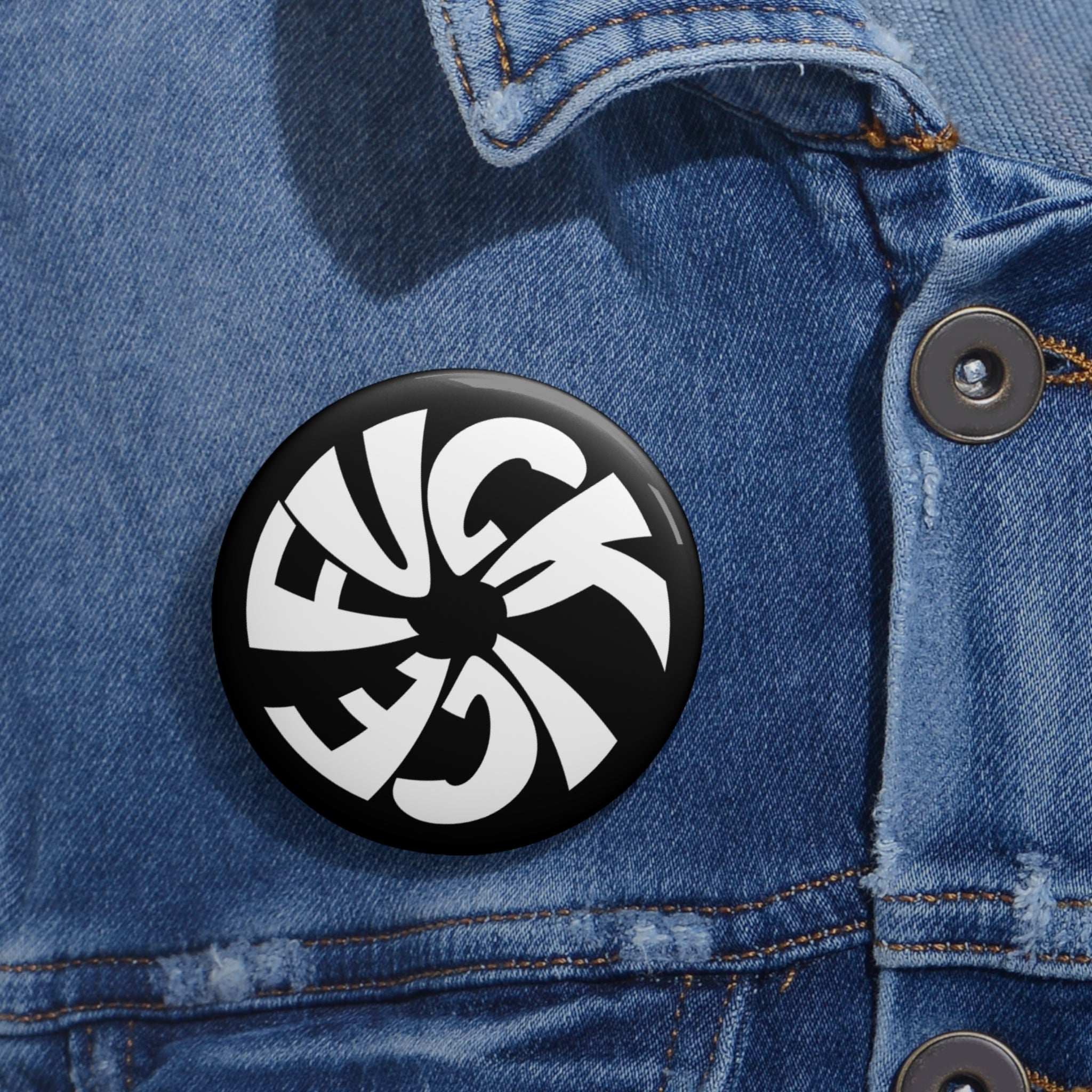 Fuck ICE Pin Button — Political Protest Badge