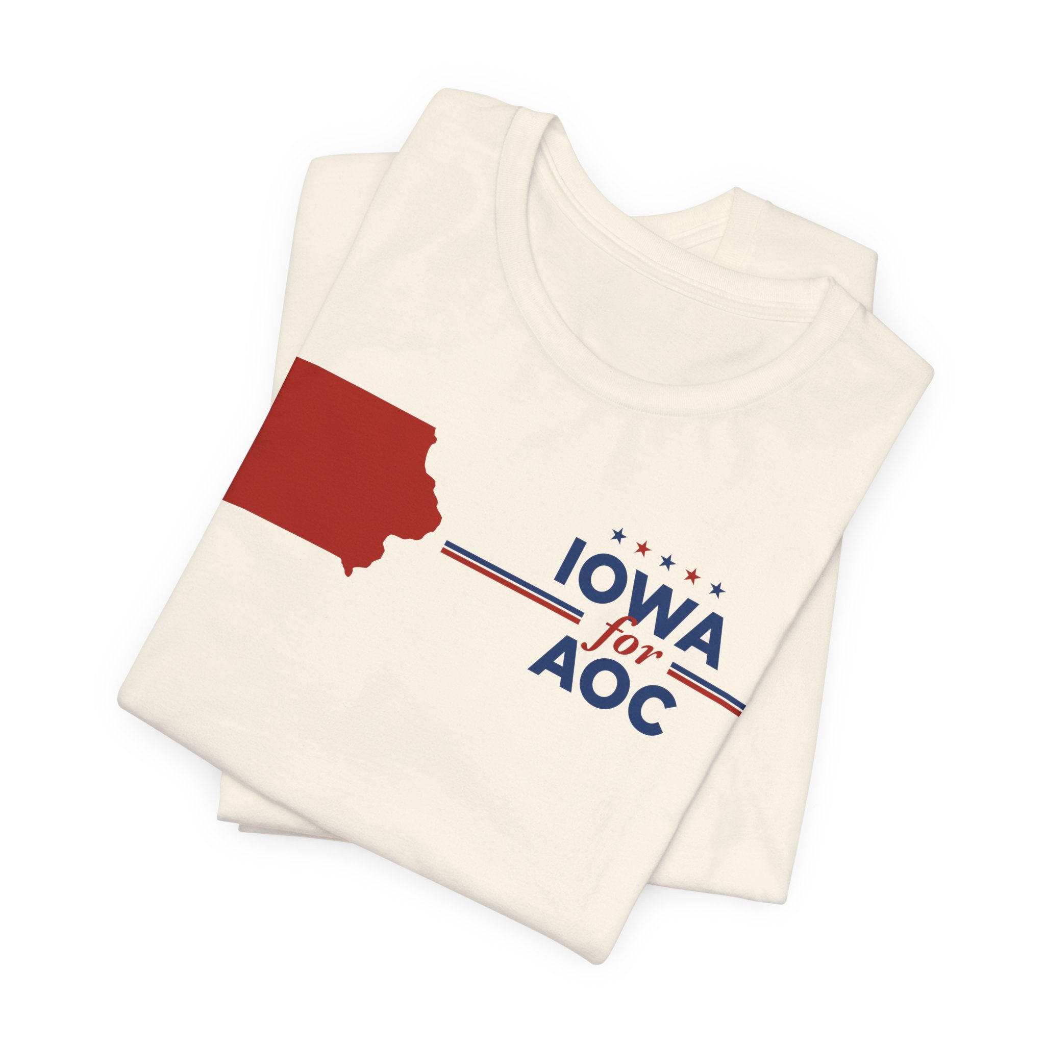 Iowa for AOC for President Campaign T-Shirt 2028