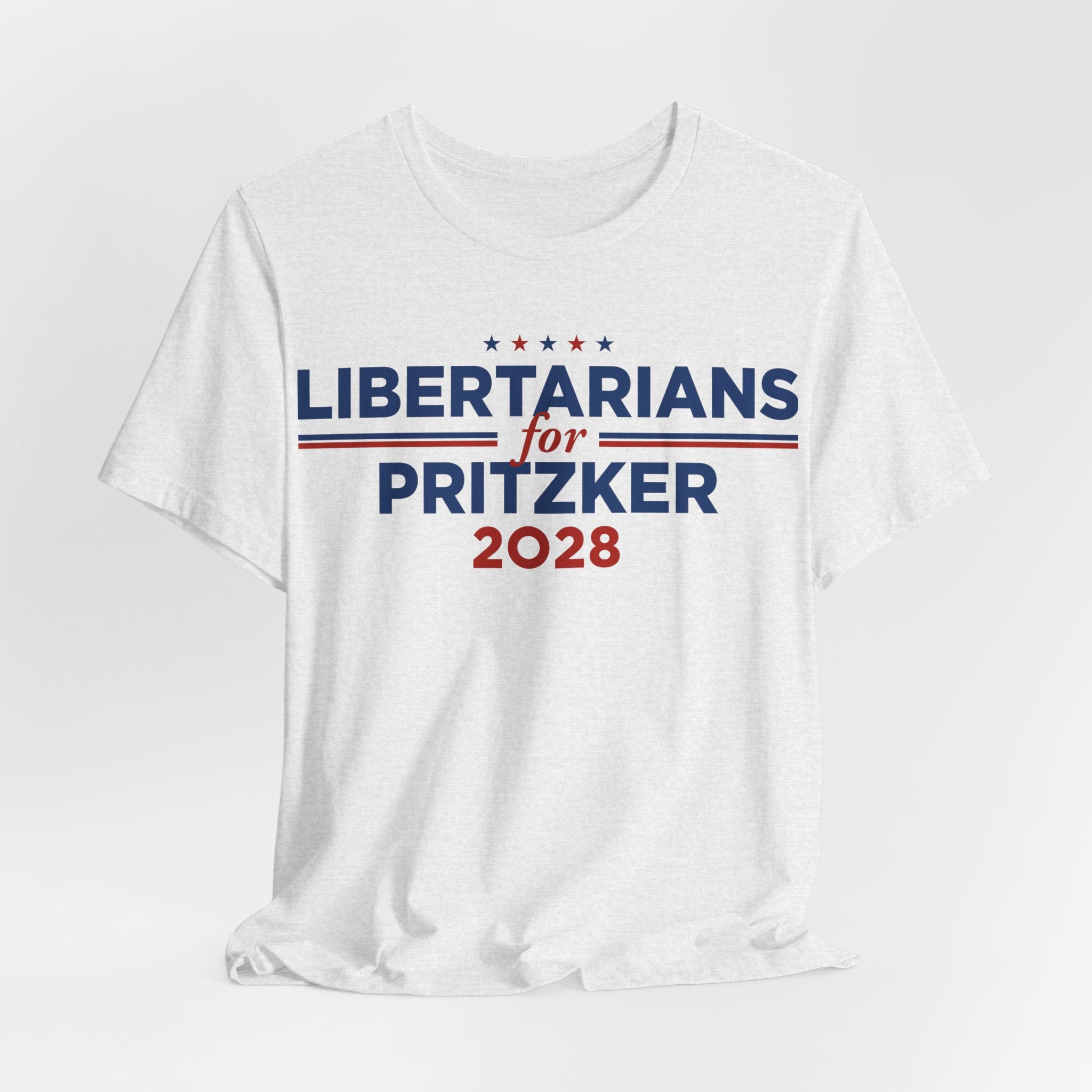 Libertarians for J.B. Pritzker for President Campaign T-Shirt 2028