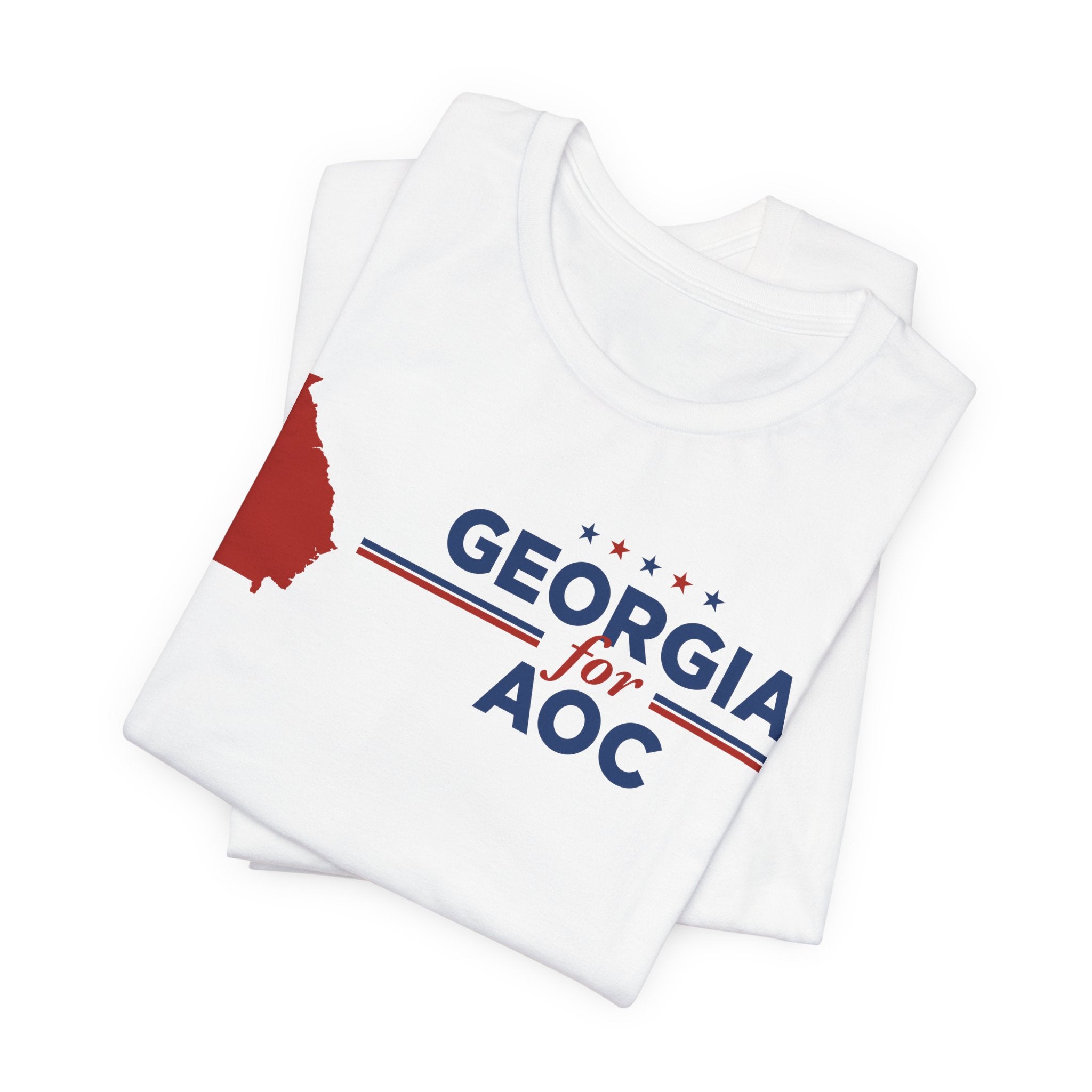 Georgia for AOC for President Campaign T-Shirt 2028