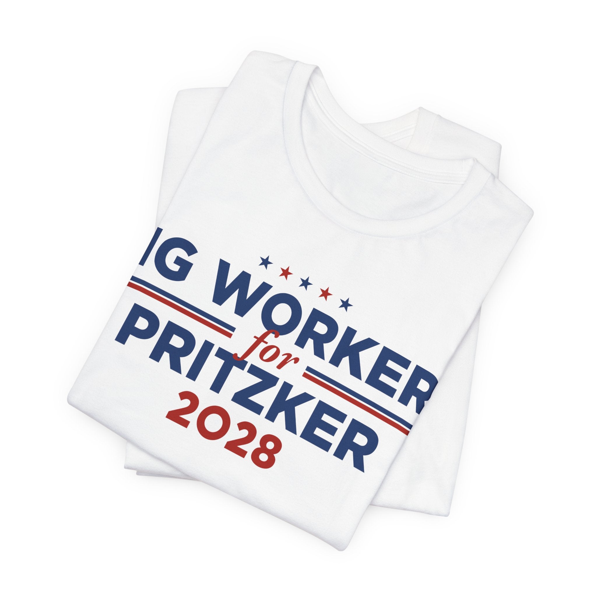 Gig Workers for J.B. Pritzker for President Campaign T-Shirt 2028