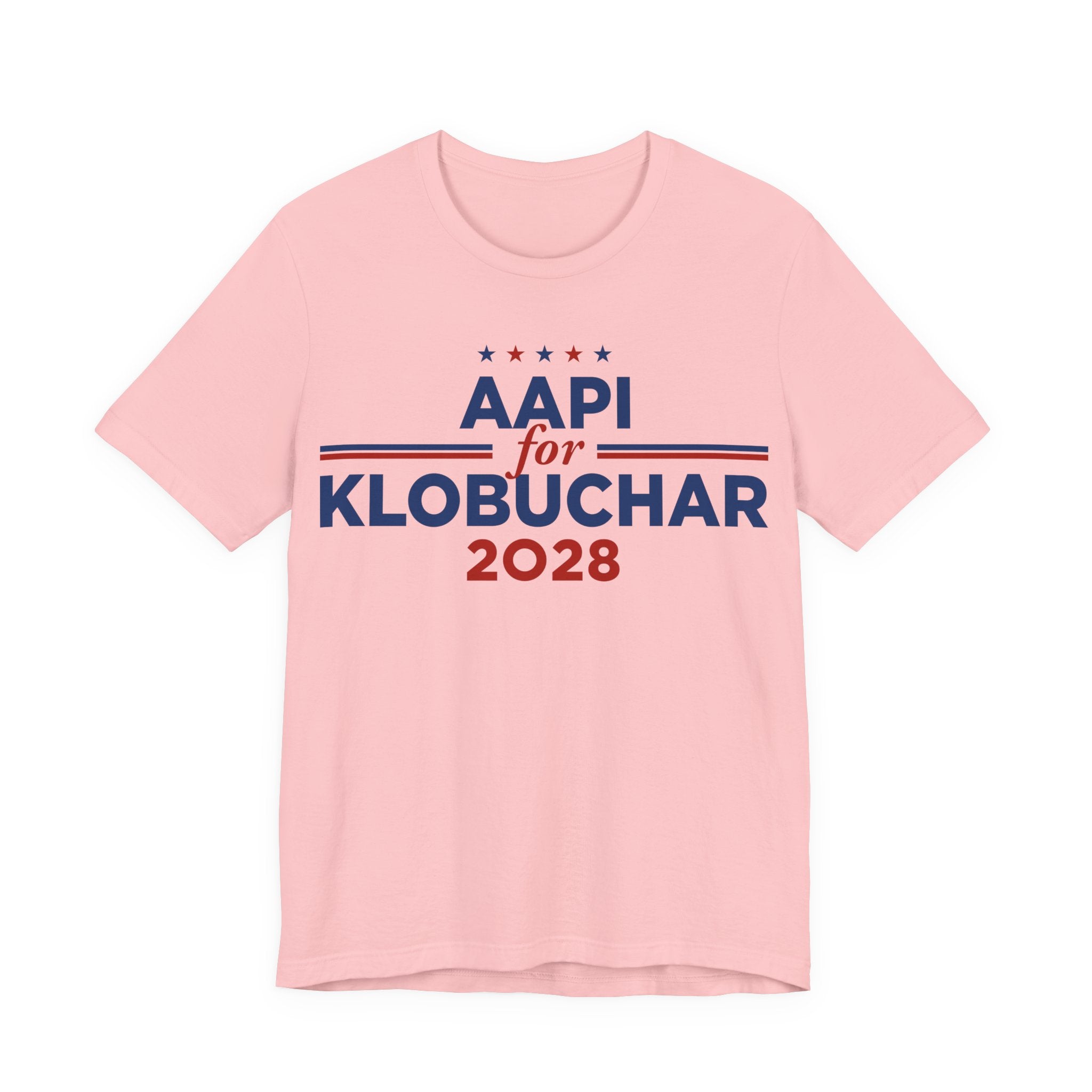 AAPI Asian American and Pacific Islander for Amy Klobuchar Campaign T-Shirt for President 2028