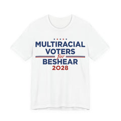 Multiracial Voters for Andy Beshear for President Campaign T-Shirt 2028