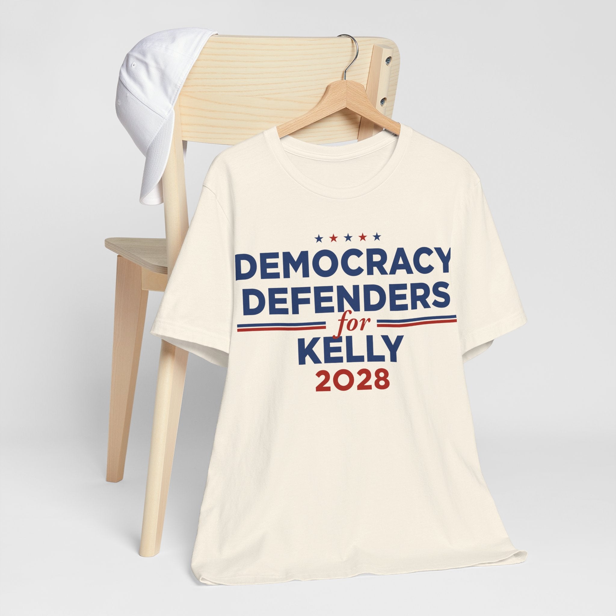 Democracy Defenders for Mark Kelly for President Campaign T-Shirt 2028