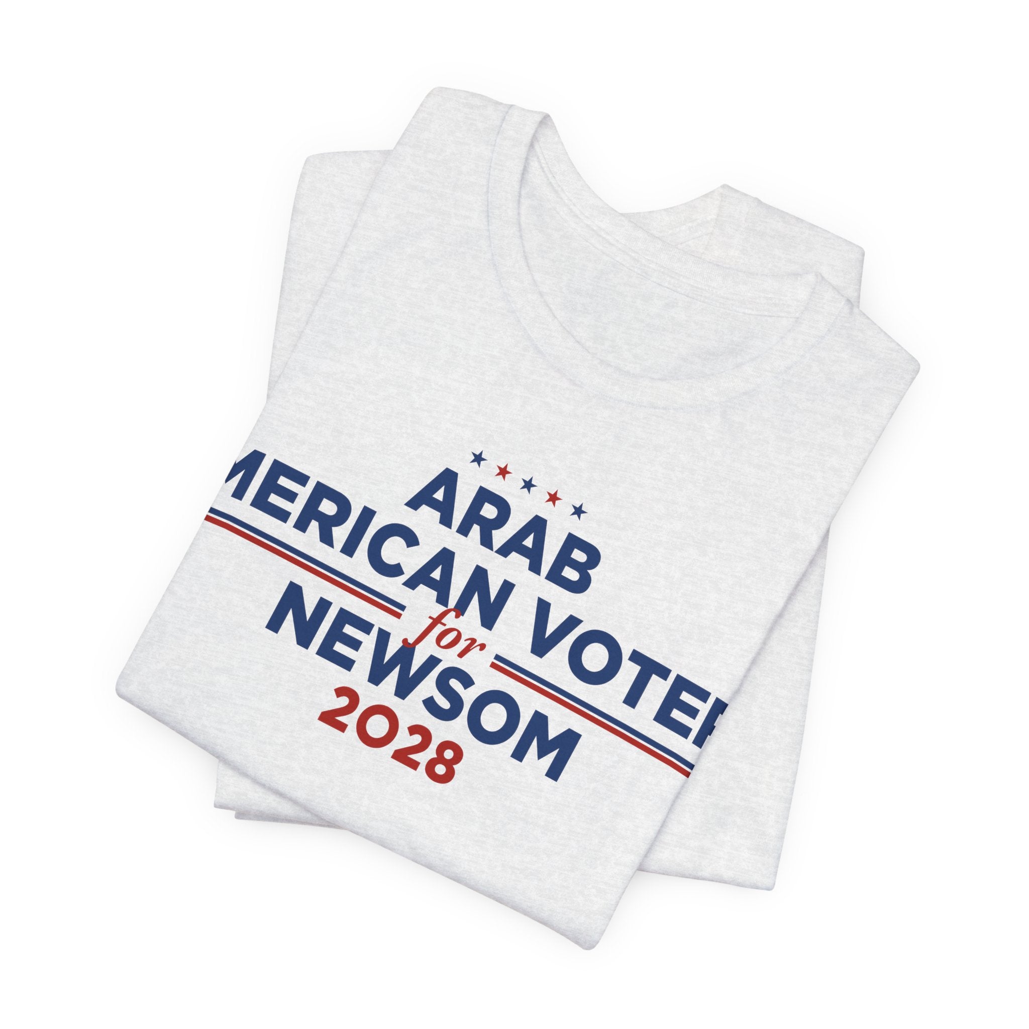 Arab American Voters for Gavin Newsom for President Campaign T-Shirt 2028