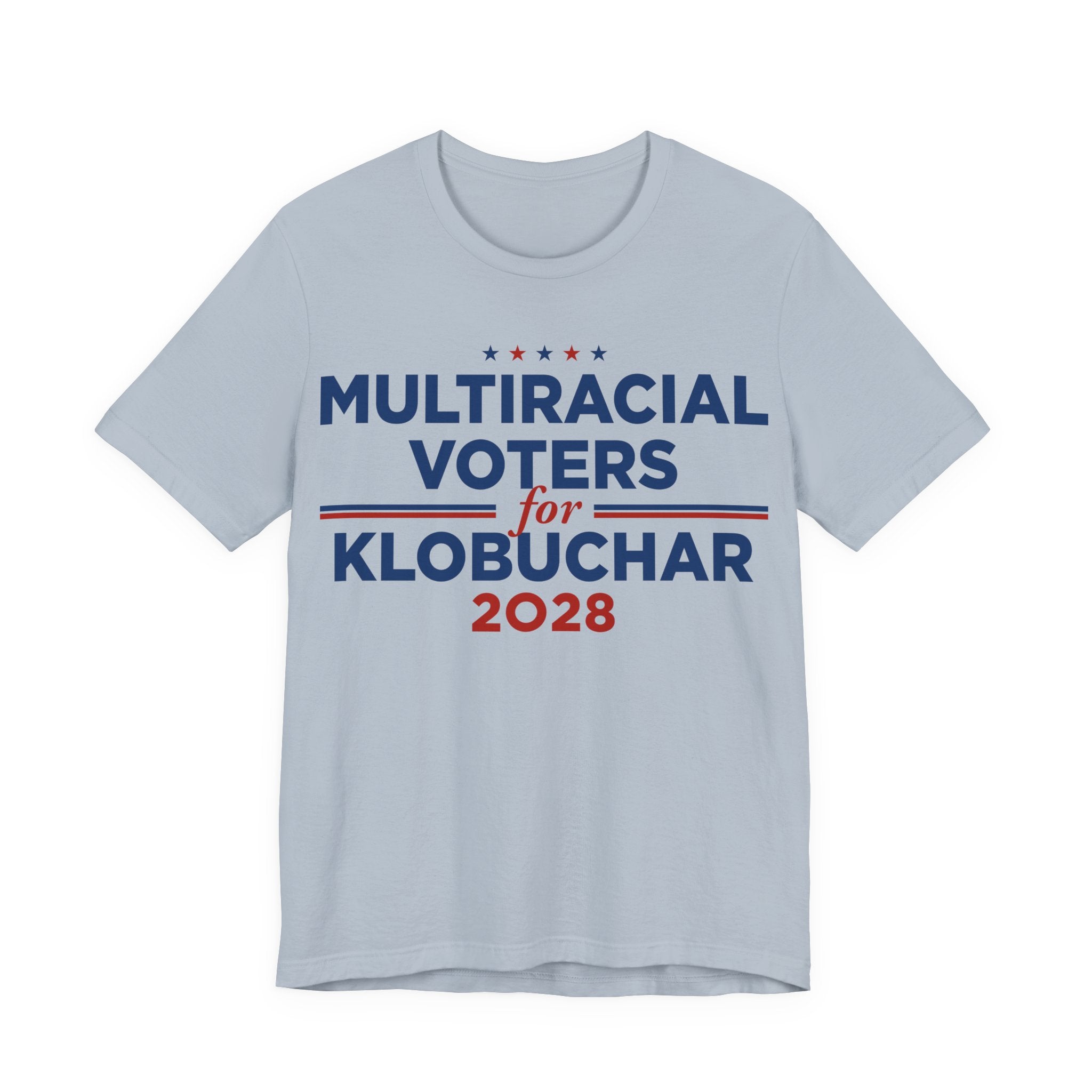 Multiracial Voters for Amy Klobuchar for President Campaign T-Shirt 2028