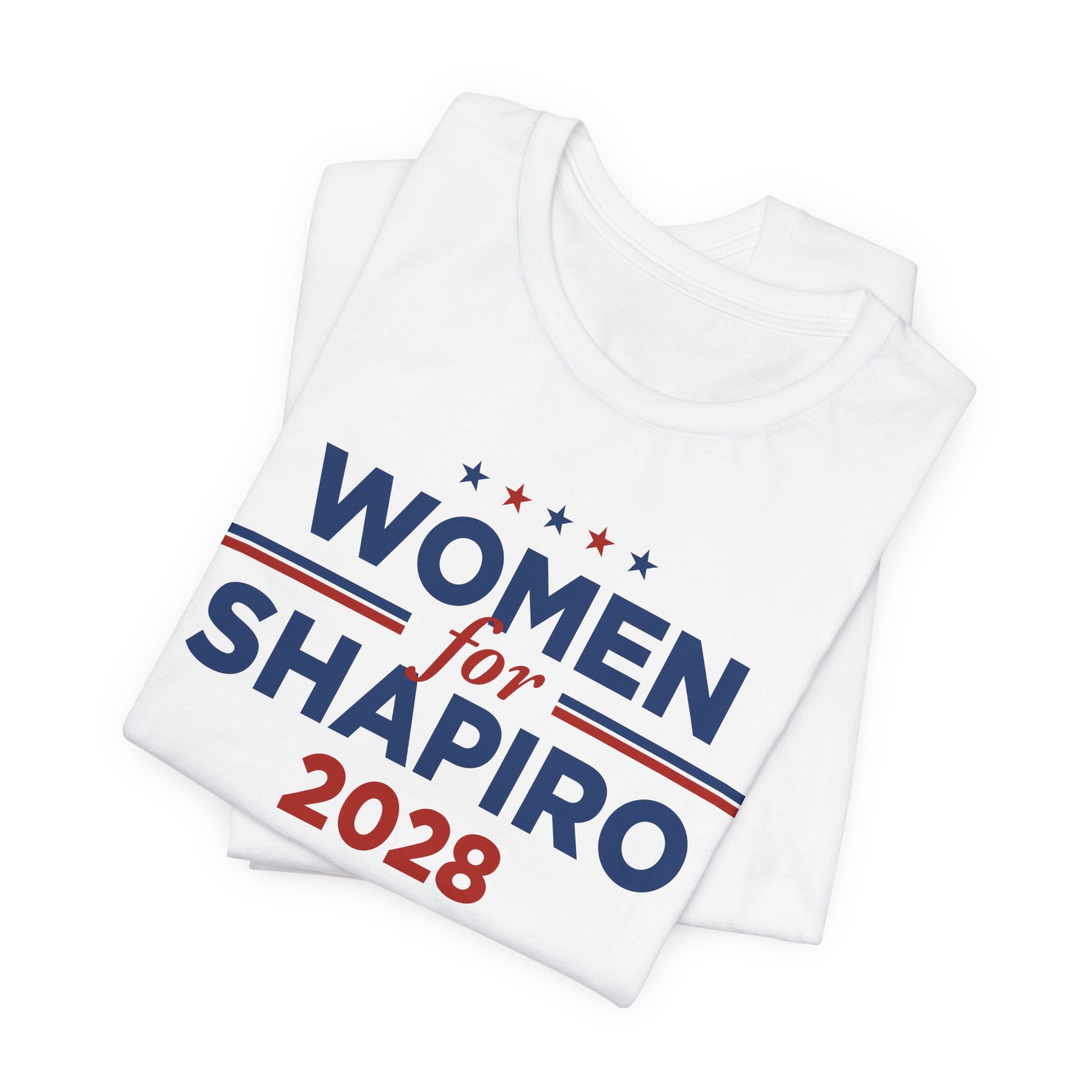 Women for Josh Shapiro for President Campaign T-Shirt 2028