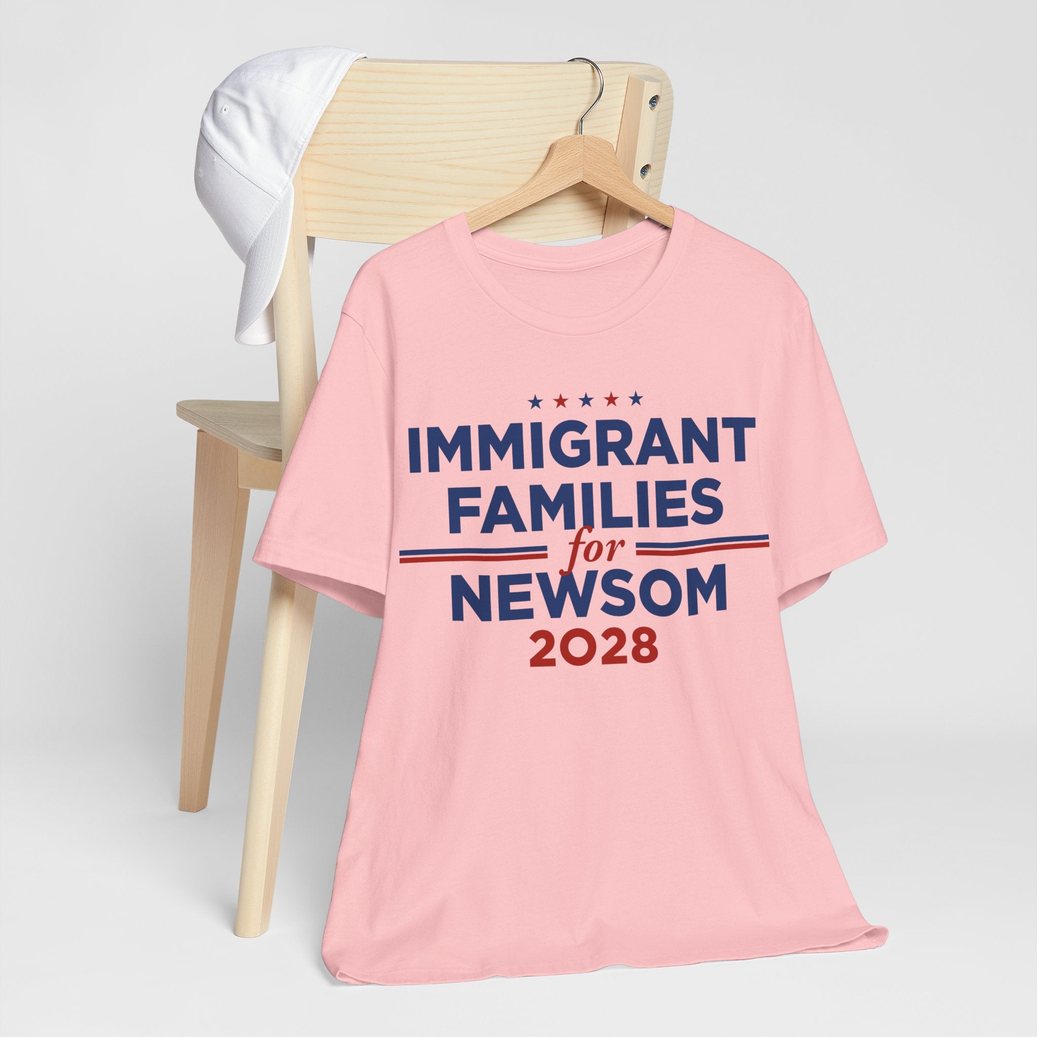 Immigrant Families for Gavin Newsom for President Campaign T-Shirt 2028