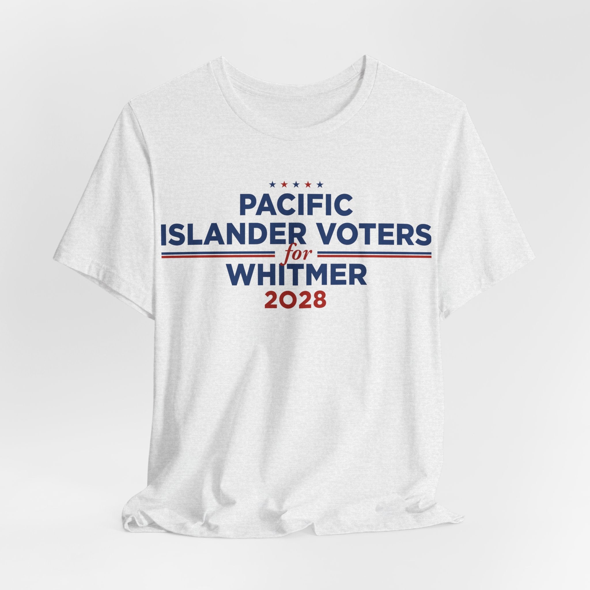 Pacific Islander Voters for Gretchen Whitmer for President Campaign T-Shirt 2028