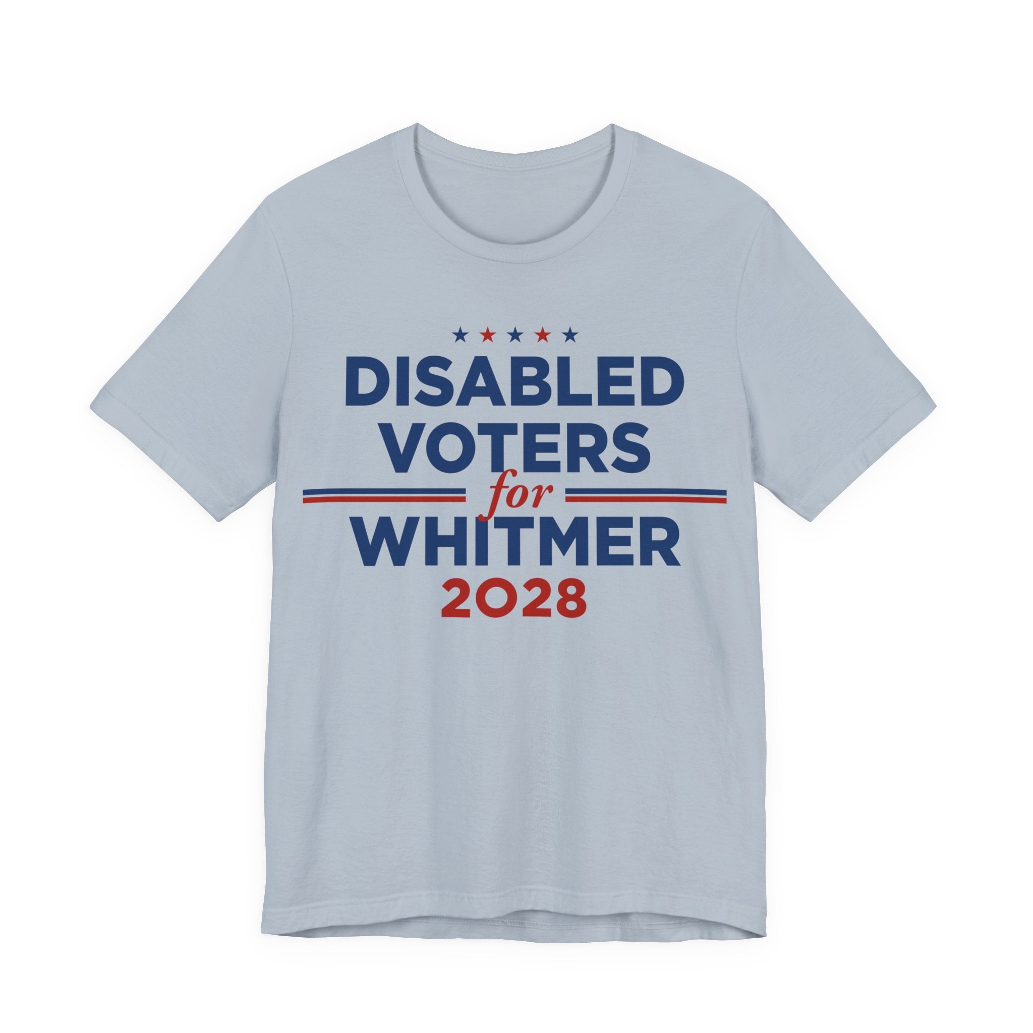 Disabled Voters for Gretchen Whitmer for President Campaign T-Shirt 2028