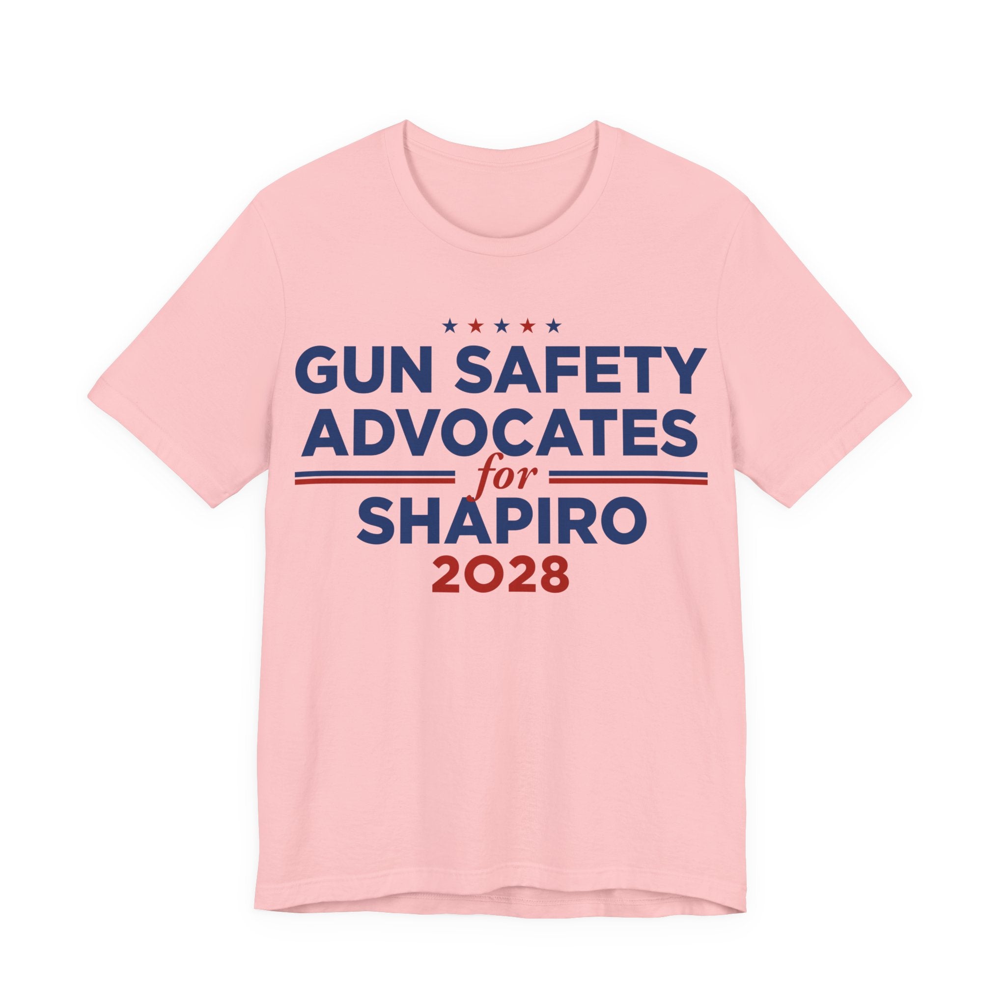Gun Safety Advocates for Josh Shapiro for President Campaign T-Shirt 2028