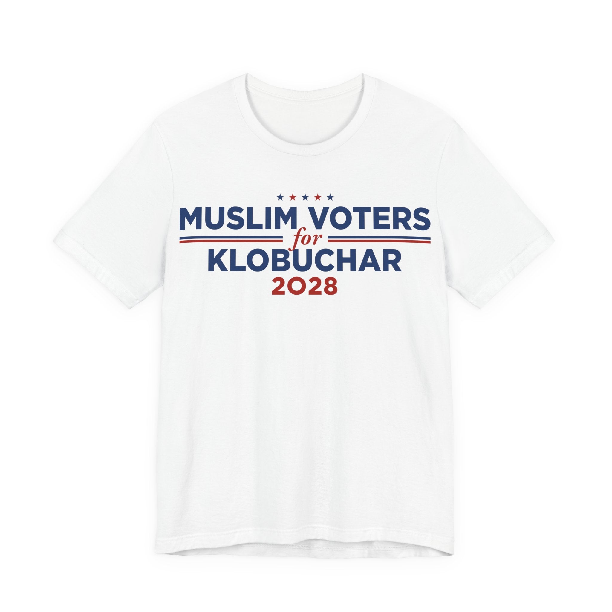Muslim Voters for Amy Klobuchar for President Campaign T-Shirt 2028