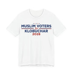 Muslim Voters for Amy Klobuchar for President Campaign T-Shirt 2028