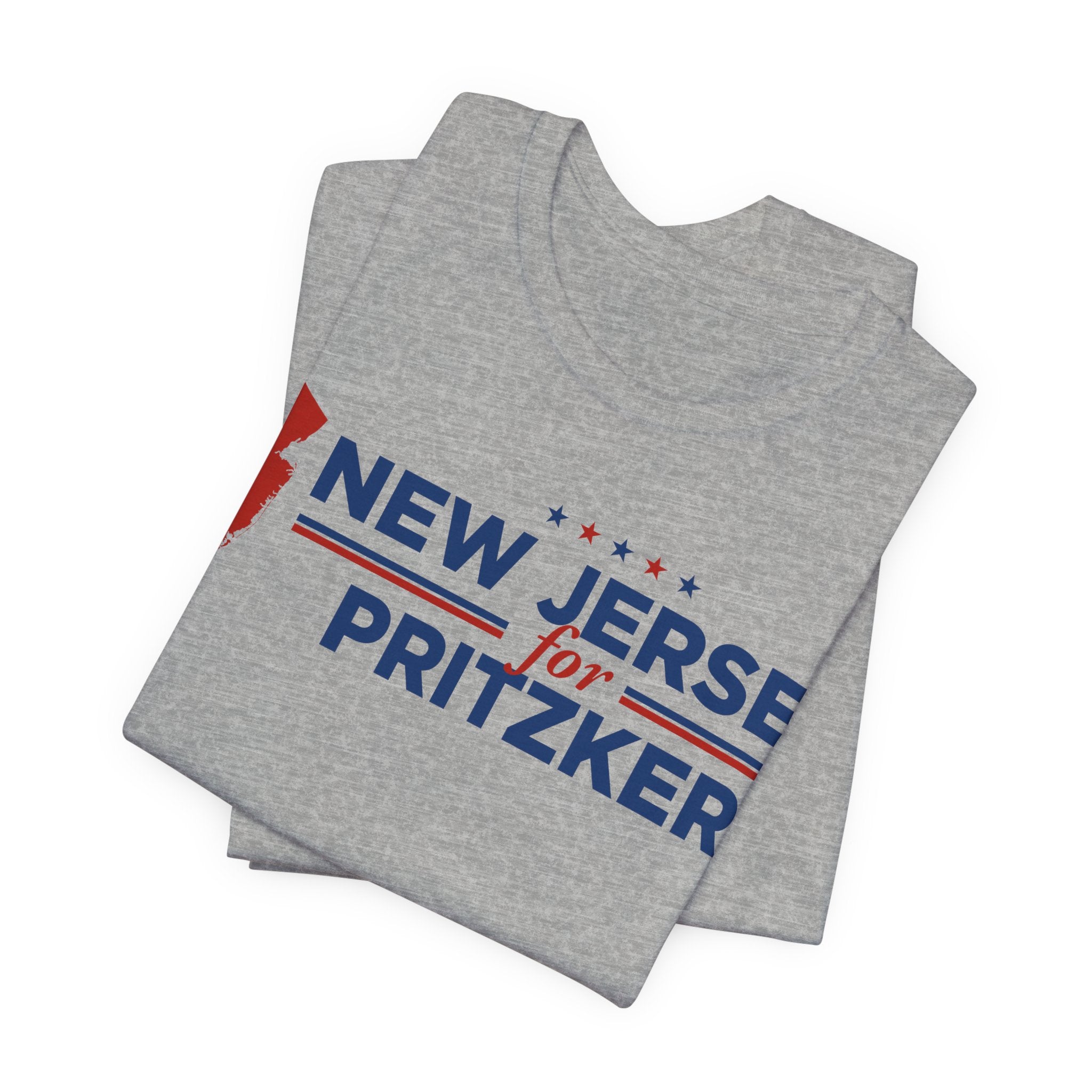 New Jersey for J.B. Pritzker for President Campaign T-Shirt 2028