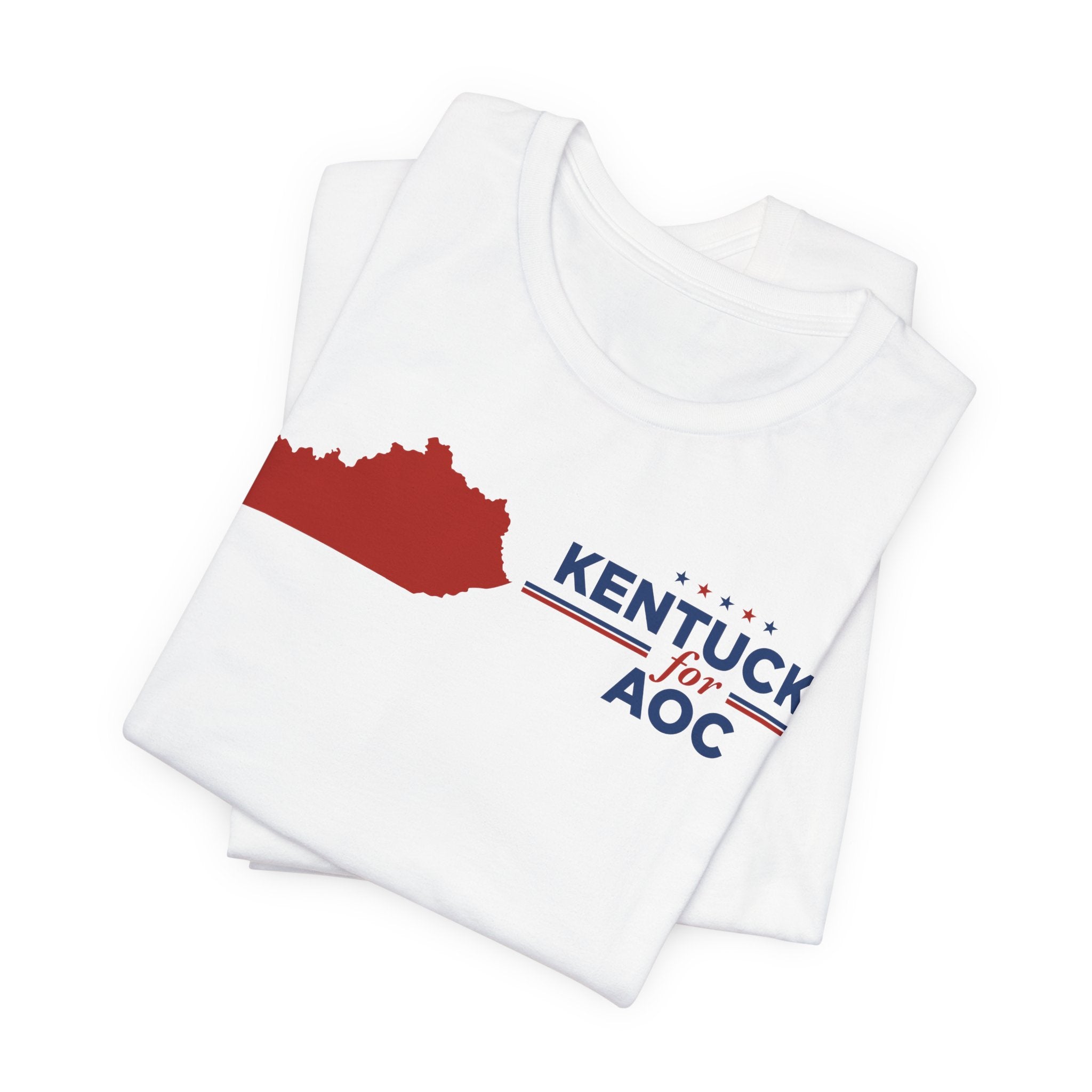 Kentucky for AOC for President Campaign T-Shirt 2028