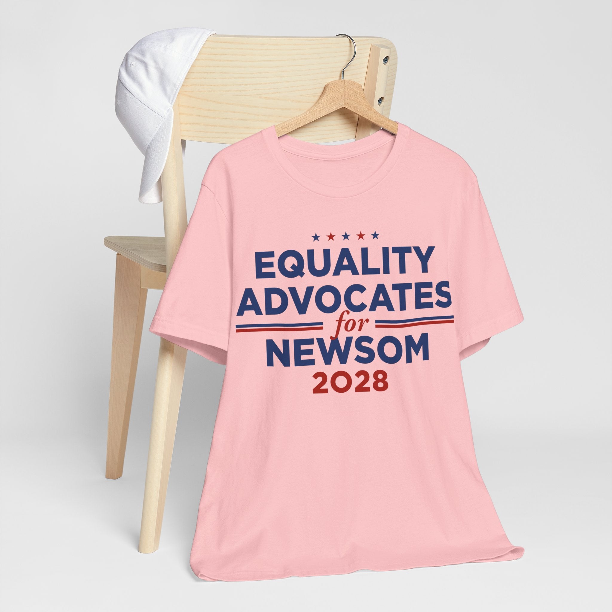 Equality Advocates for Gavin Newsom for President Campaign T-Shirt 2028