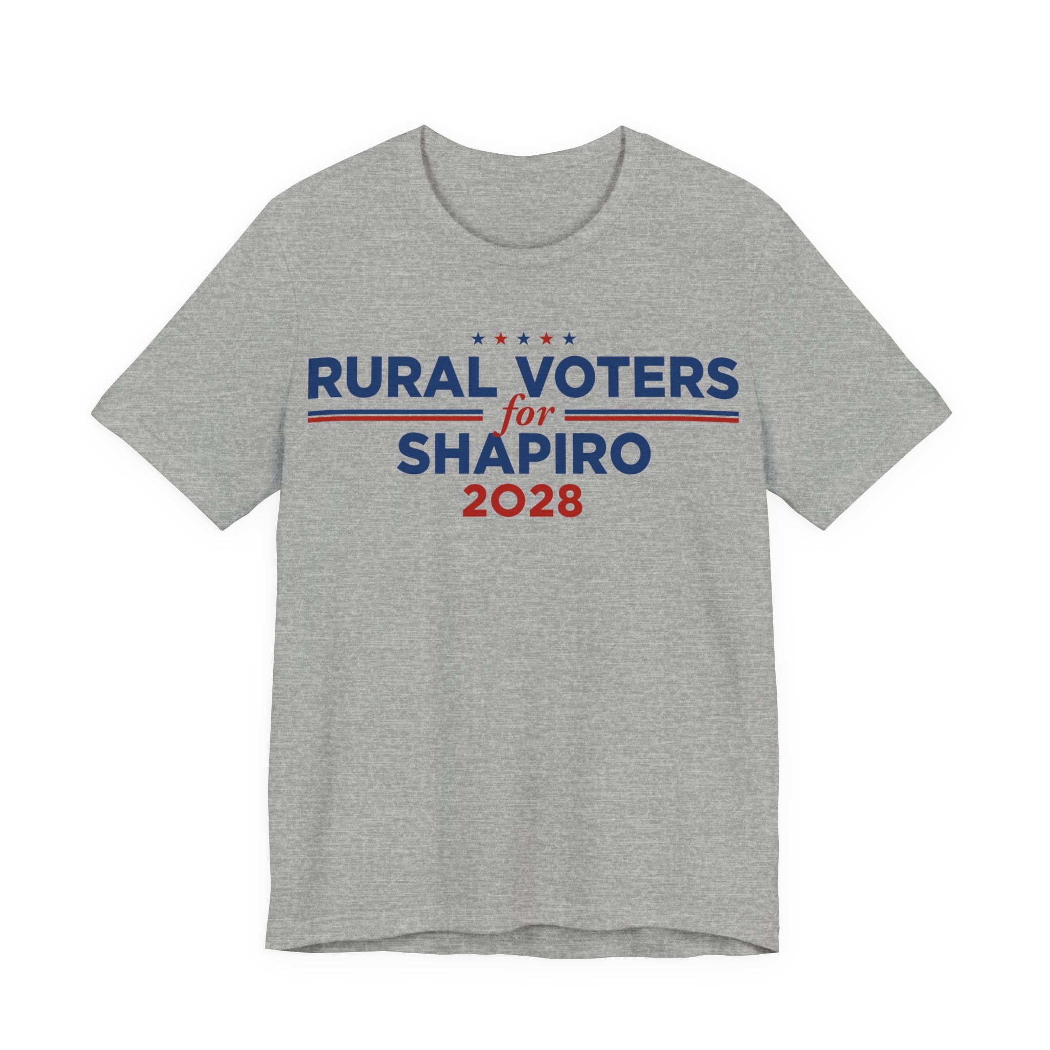 Rural Voters for Josh Shapiro for President Campaign T-Shirt 2028