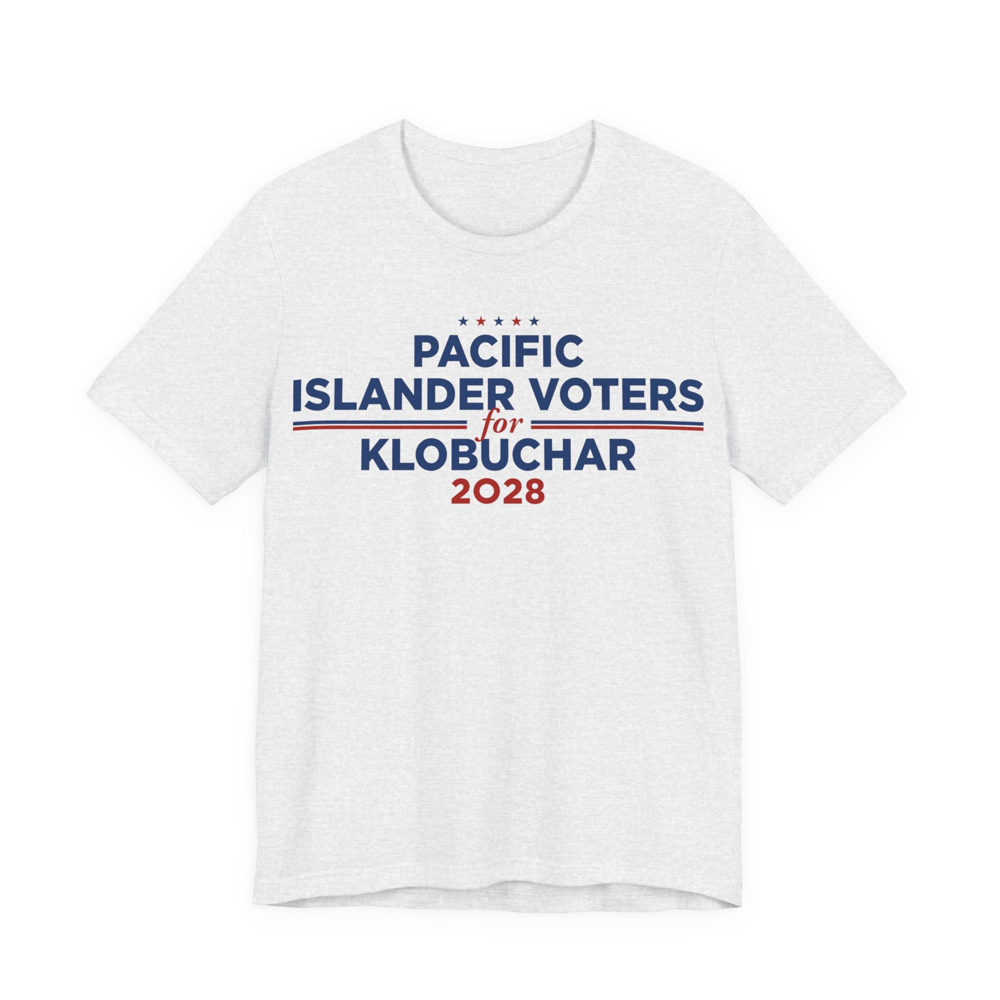 Pacific Islander Voters for Amy Klobuchar for President Campaign T-Shirt 2028