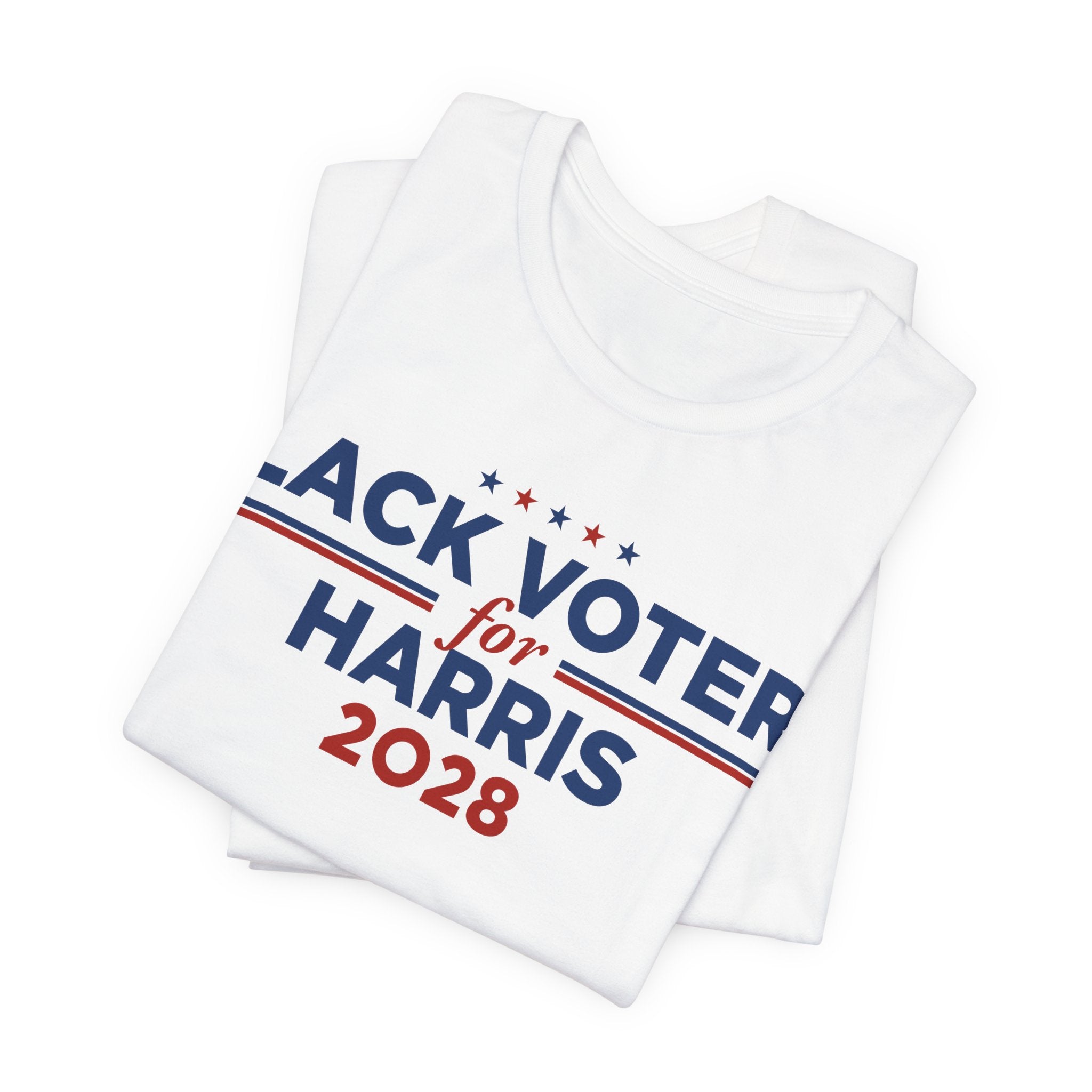 Black Voters for Kamala Harris Campaign T-Shirt for President 2028