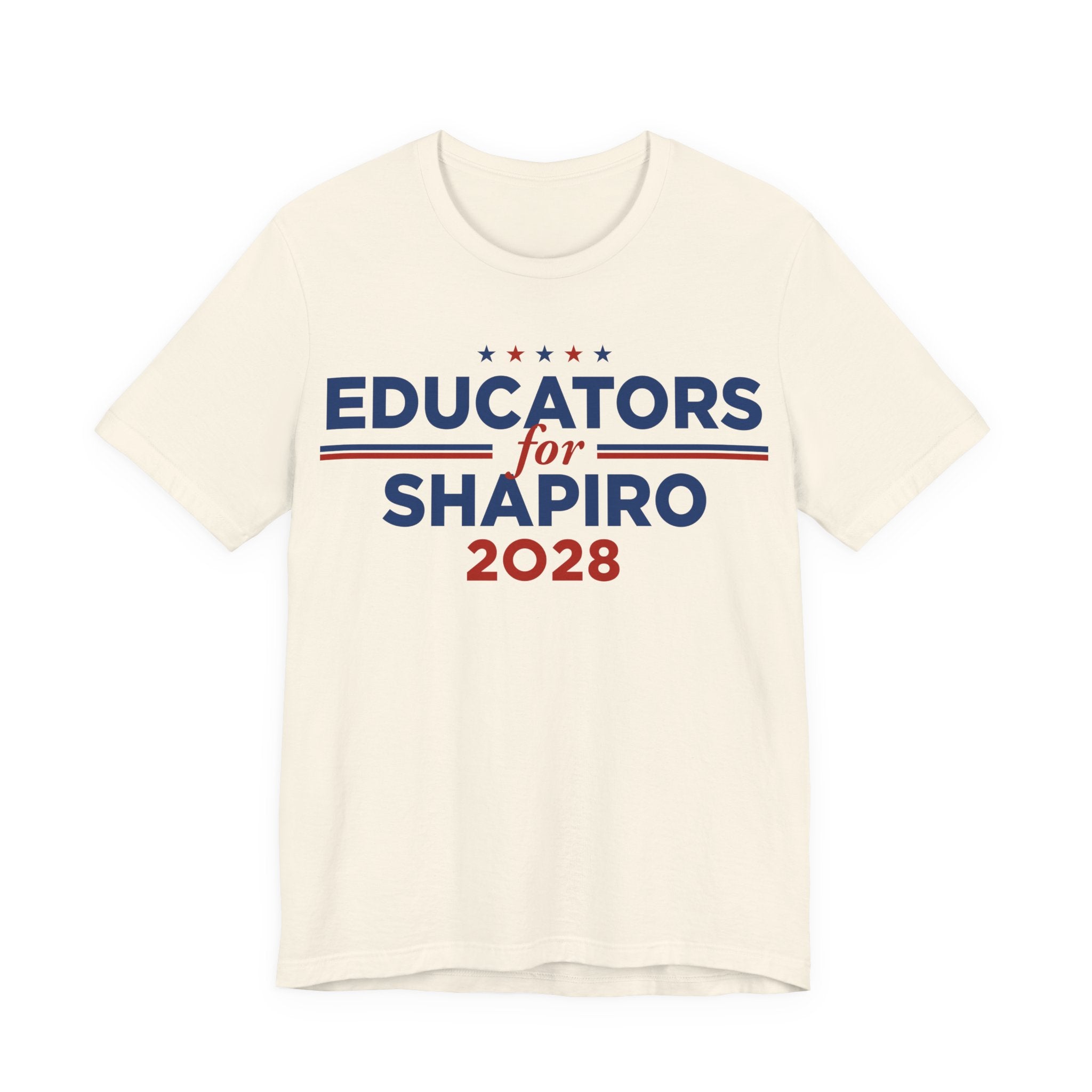 Educators for Josh Shapiro for President Campaign T-Shirt 2028