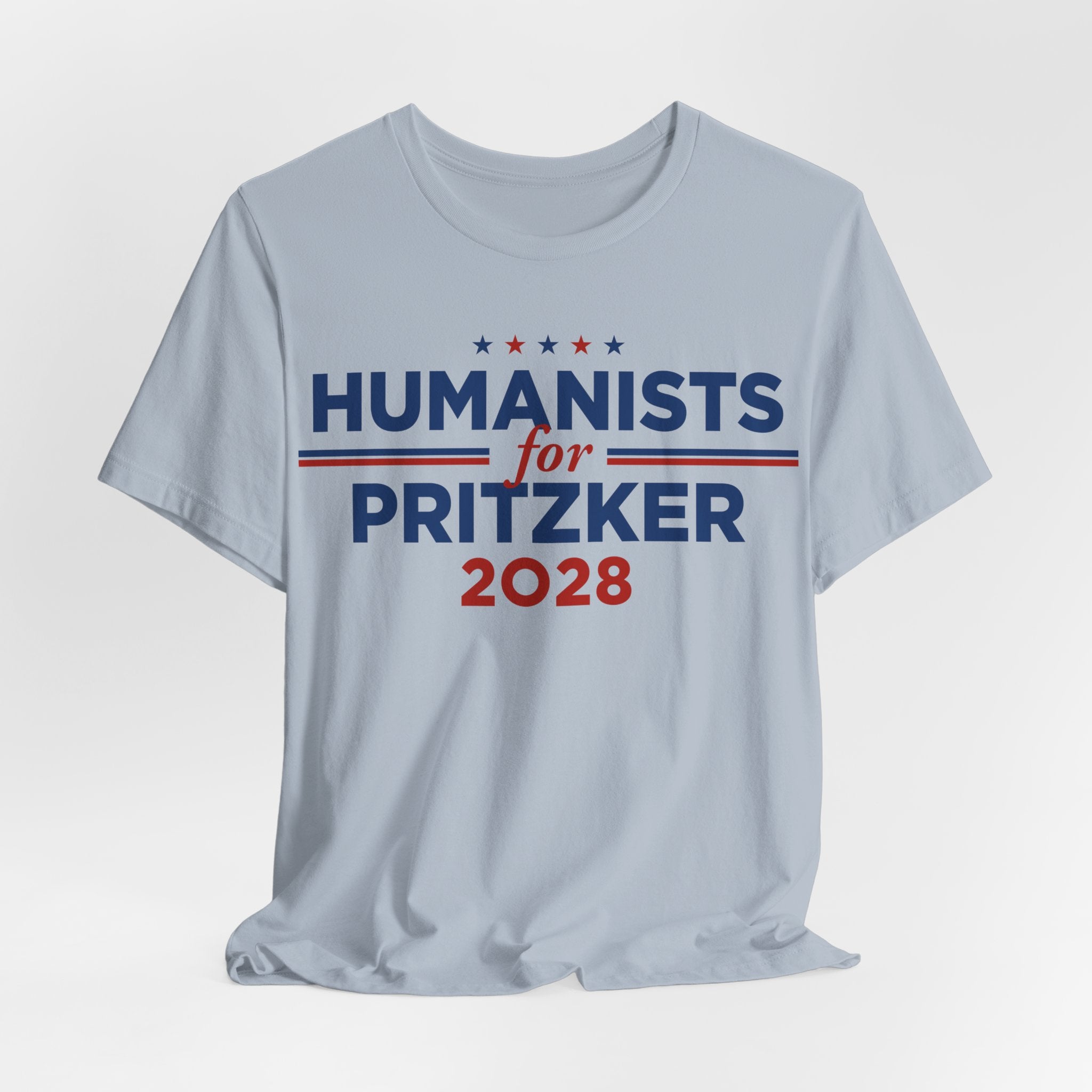 Humanists for J.B. Pritzker for President Campaign T-Shirt 2028