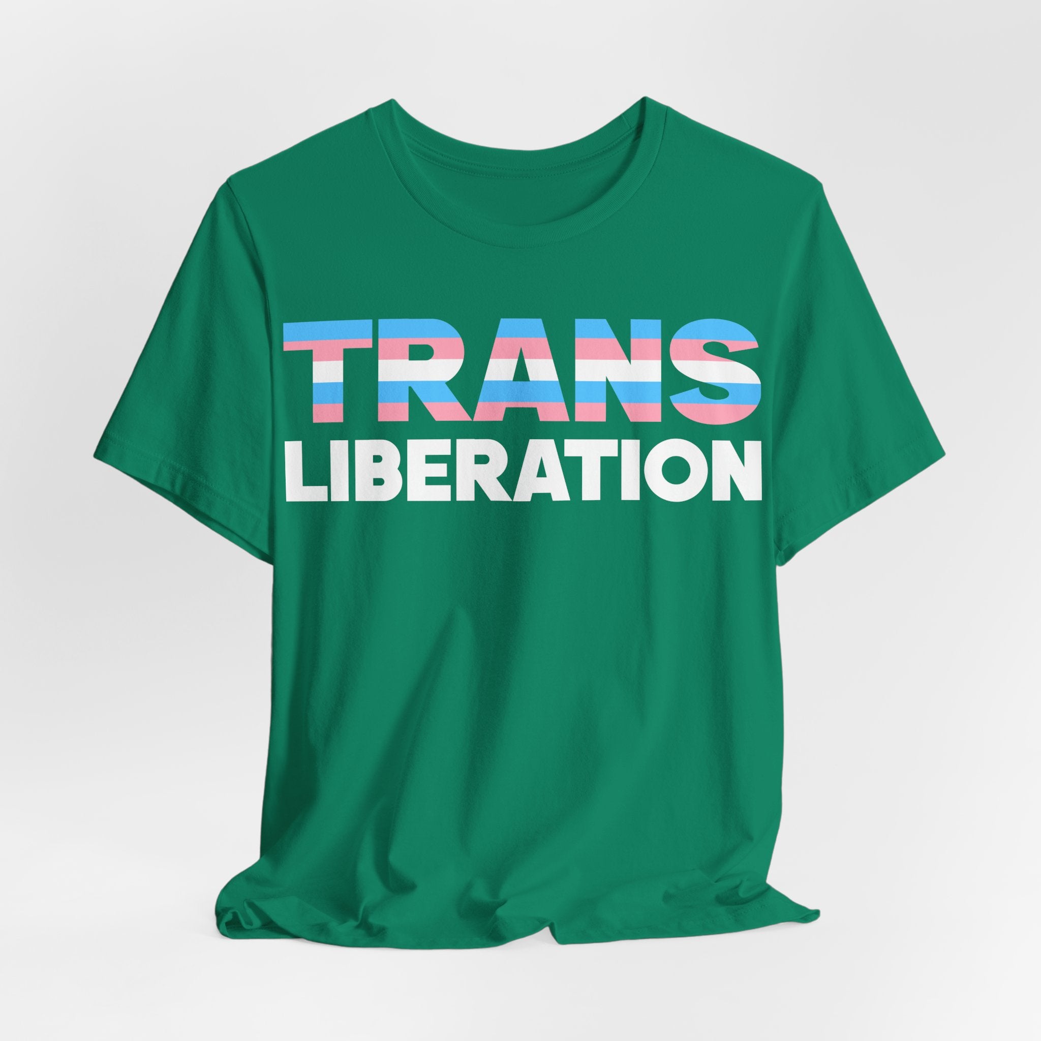 Trans Liberation T-Shirt – Trans Pride Graphic Tee – LGBTQ+ Activist Shirt