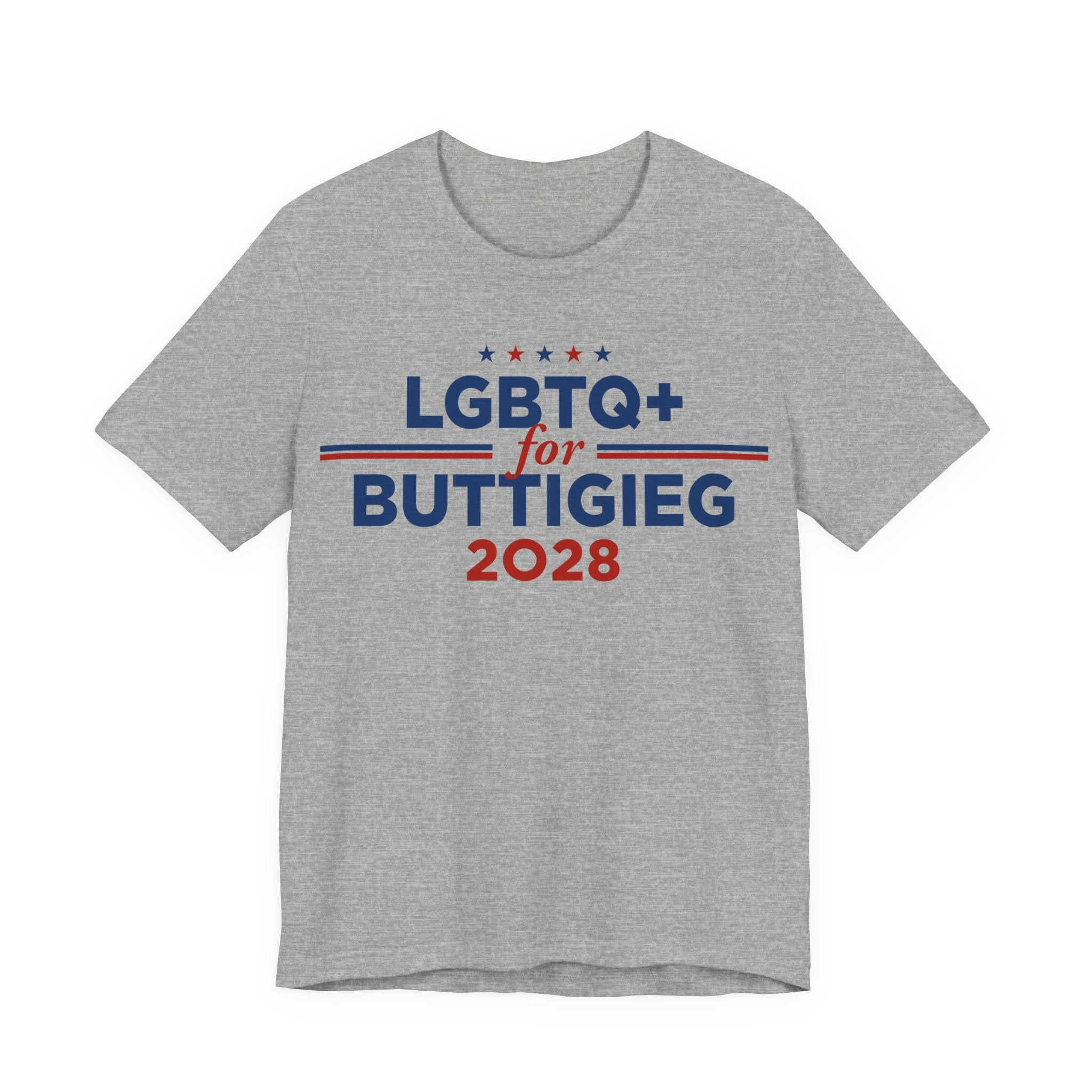LGBTQ+ for Pete Buttigieg for President Campaign T-Shirt 2028