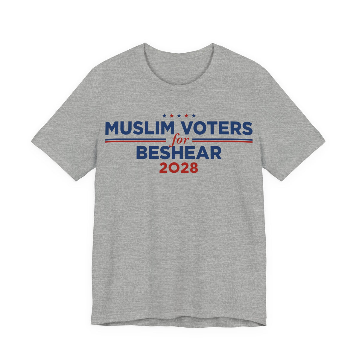 Muslim Voters for Andy Beshear for President Campaign T-Shirt 2028