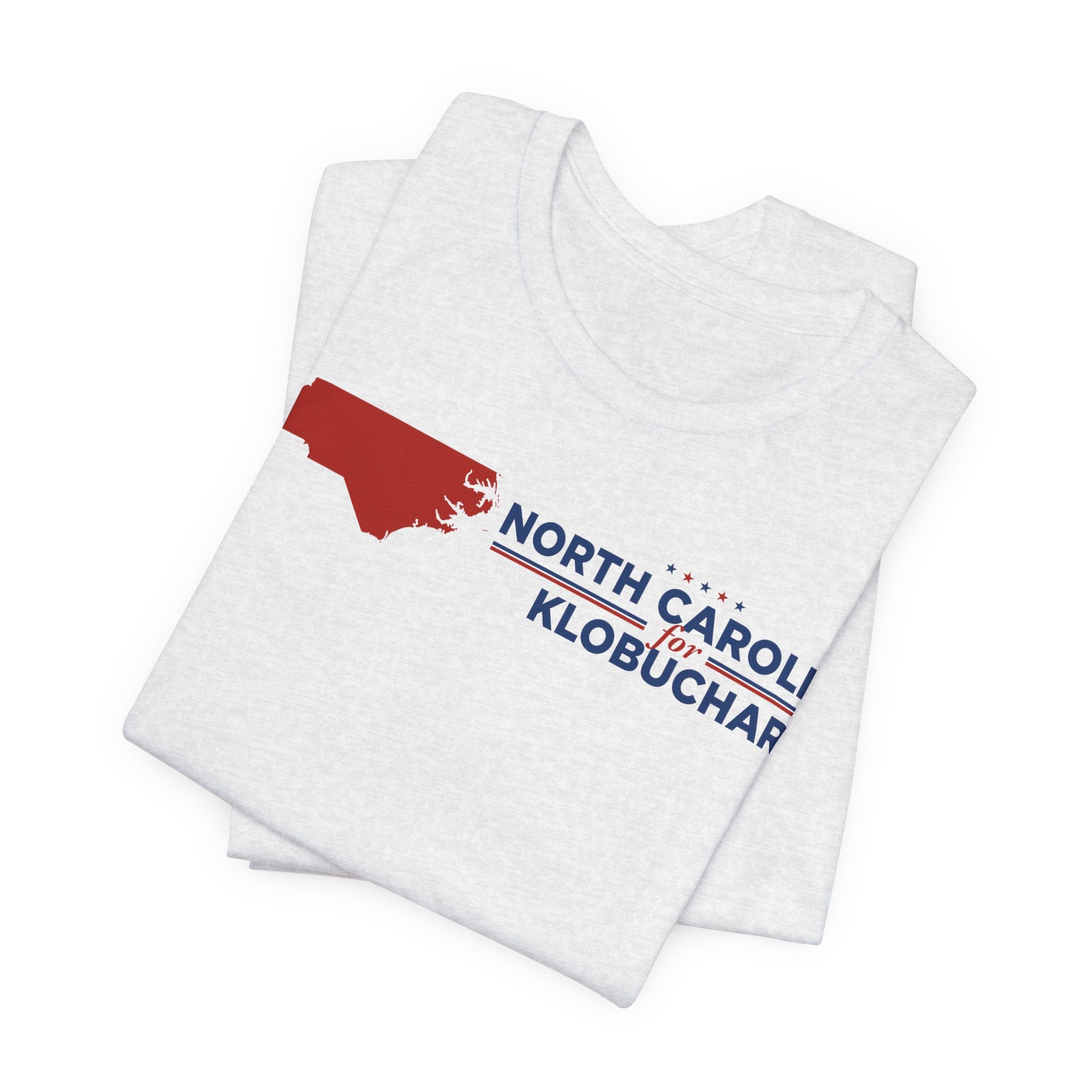 North Carolina for Amy Klobuchar for President Campaign T-Shirt 2028