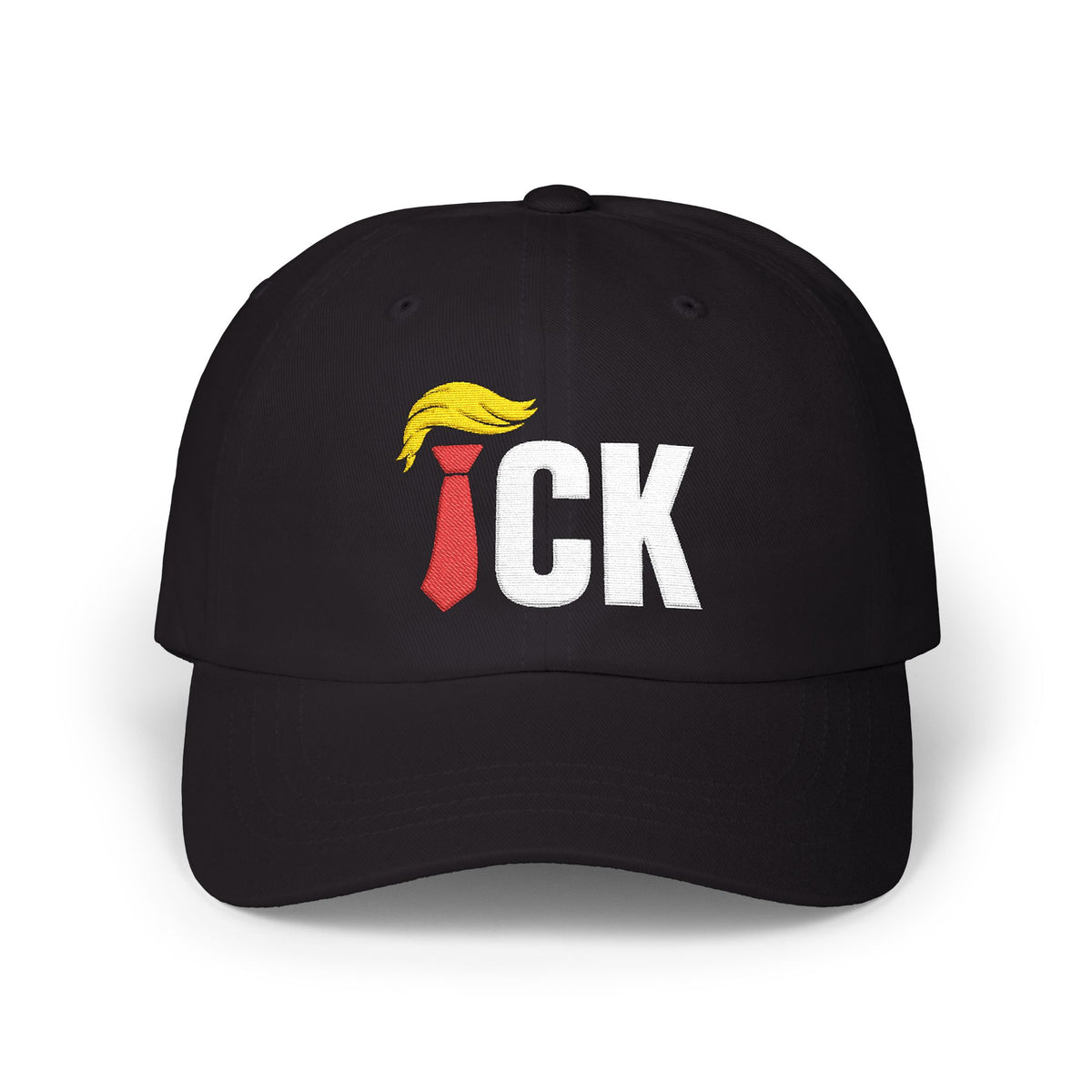 ICK Embroidered Classic Dad Cap — Funny Anti-Trump Political Statement Baseball Cap