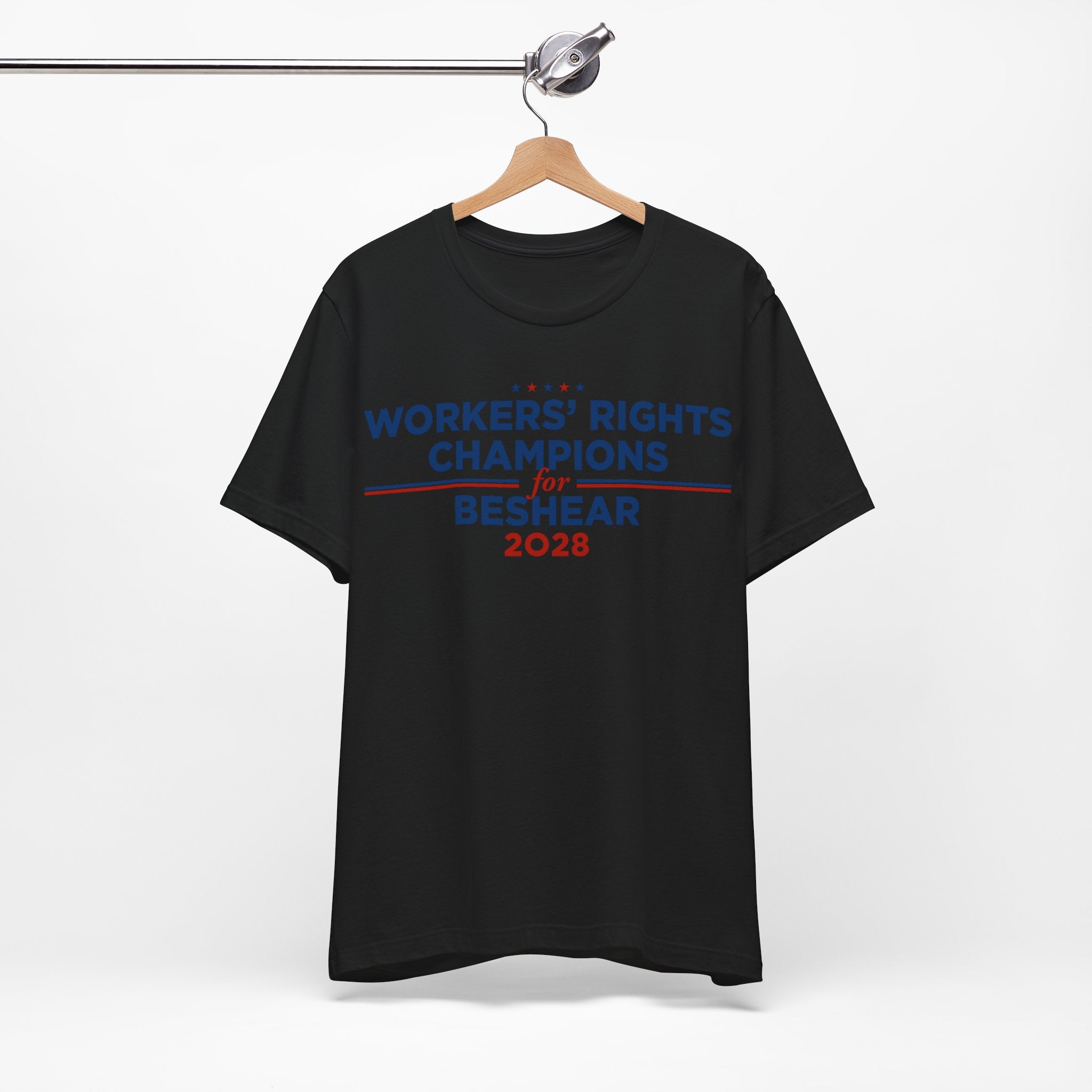 Worker' Rights Champions for Andy Beshear for President Campaign T-Shirt 2028