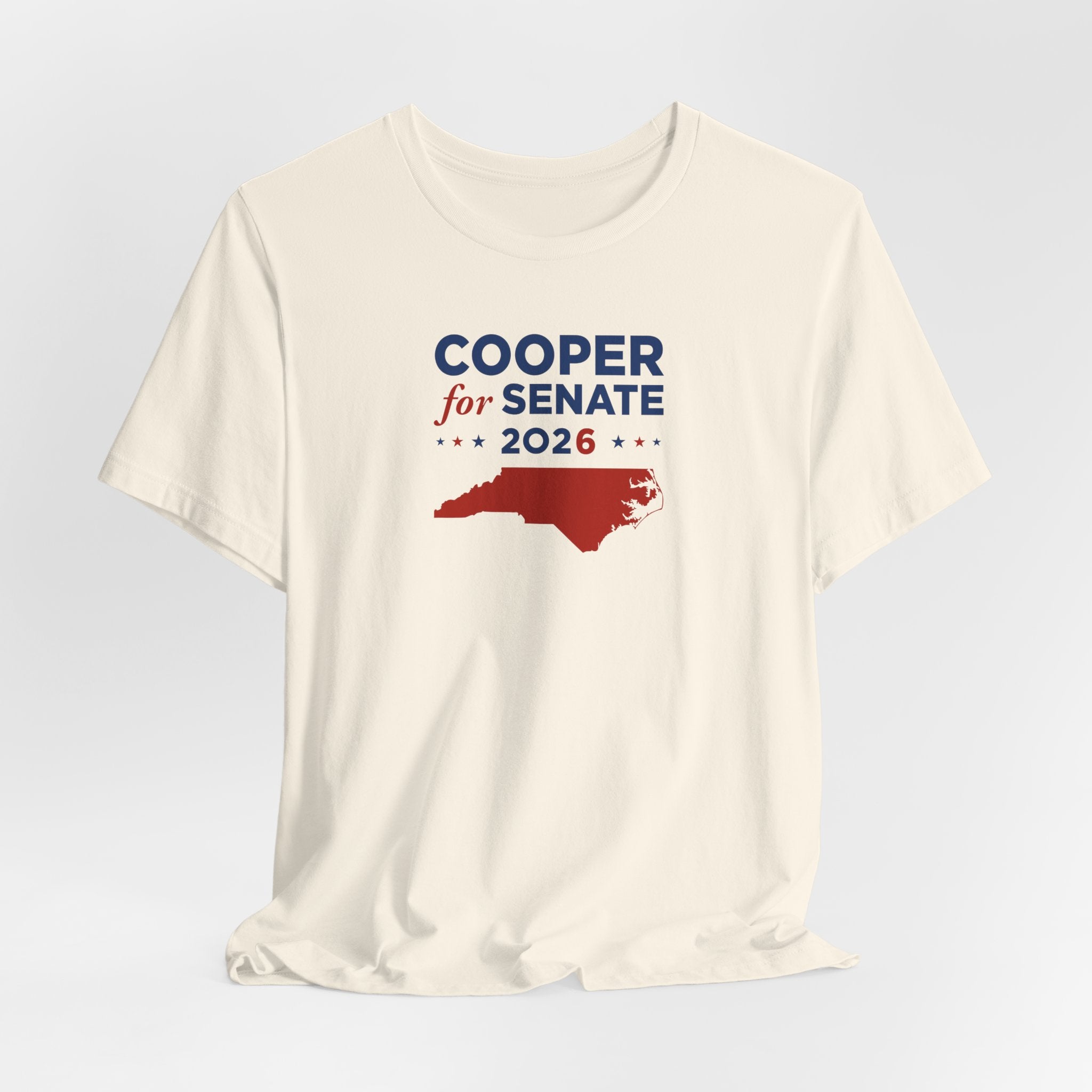 Roy Cooper for North Carolina Senate Campaign T-Shirt 2026