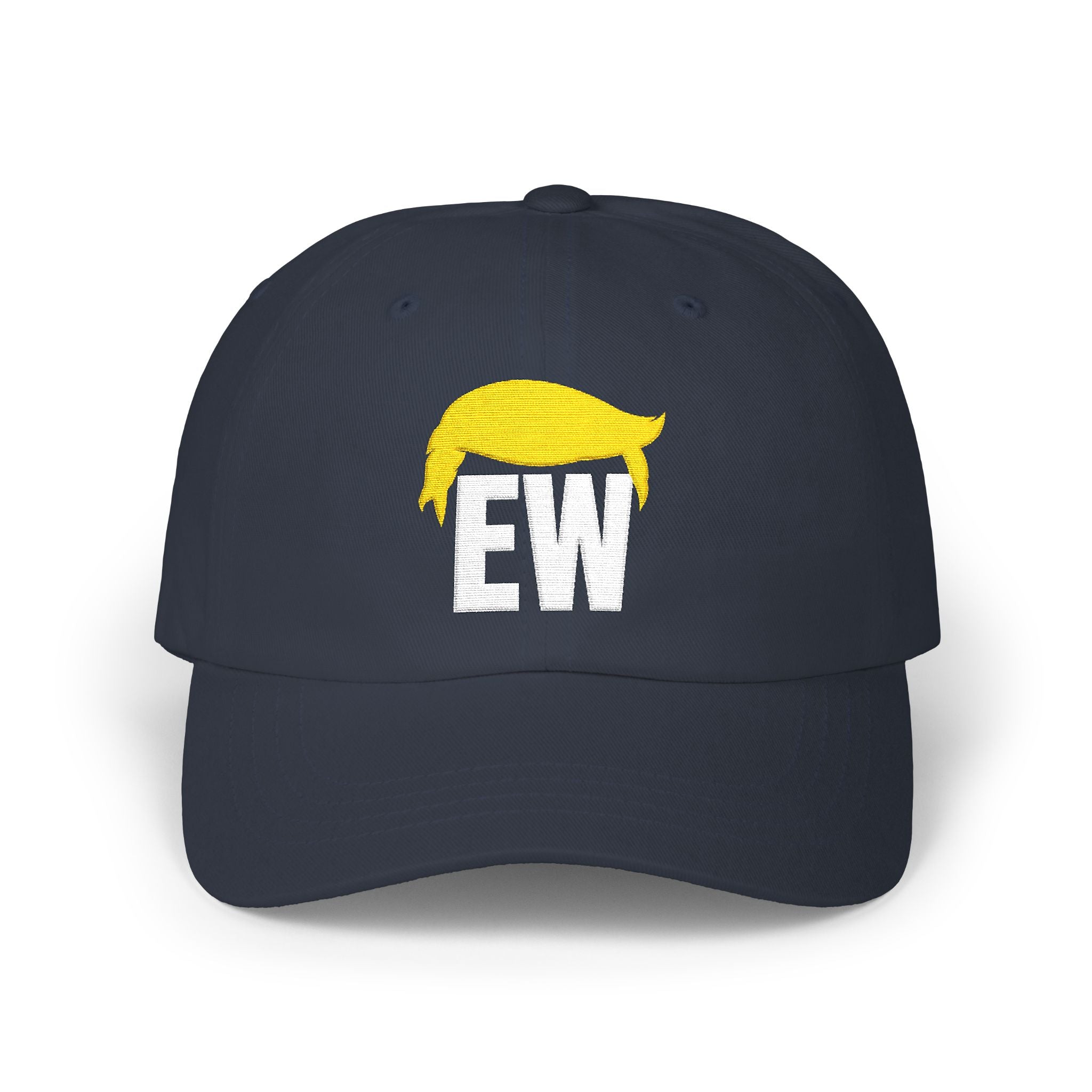 EW Embroidered Classic Dad Cap — Funny Political Statement Baseball Cap